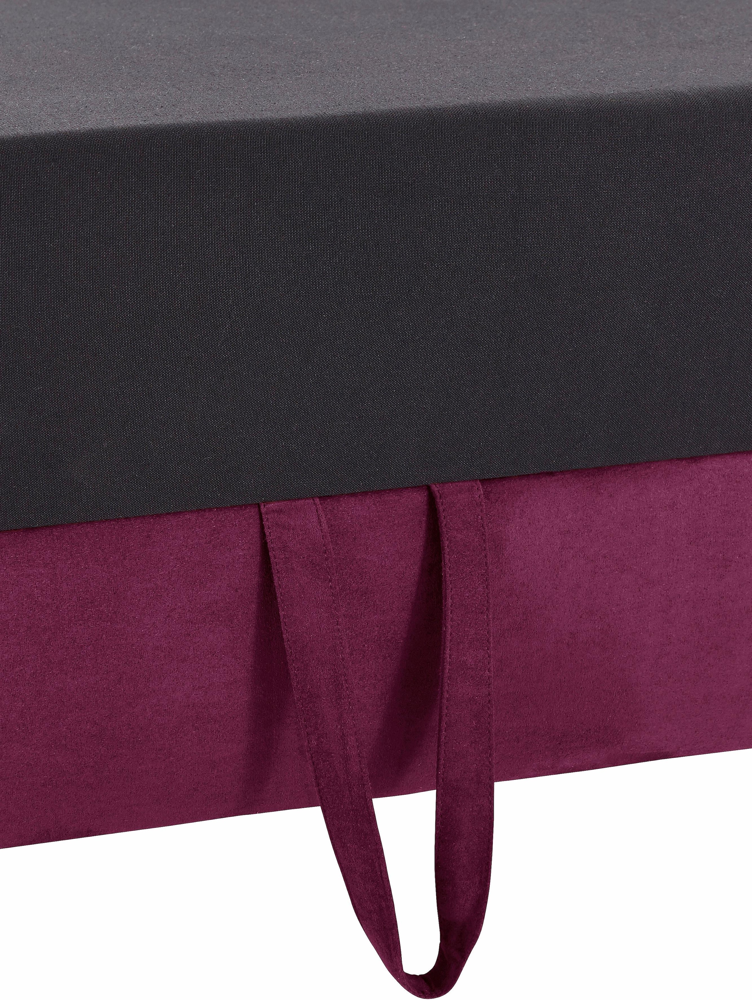 sit&more Ecksofa »Texel L-Form«, mit Federkern, wahlweise mit Bettfunktion und Bettkasten