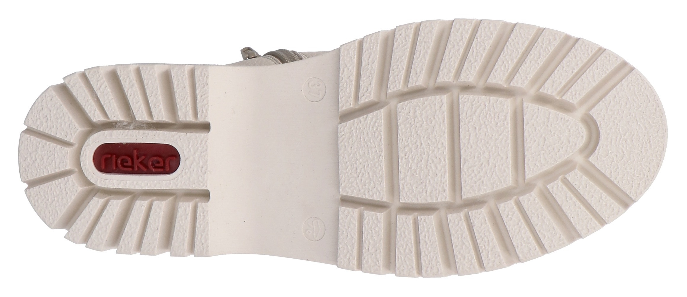 Rieker Winterstiefelette, Plateauboots, Schnürboots, Profilsohle, mit Warmfutter