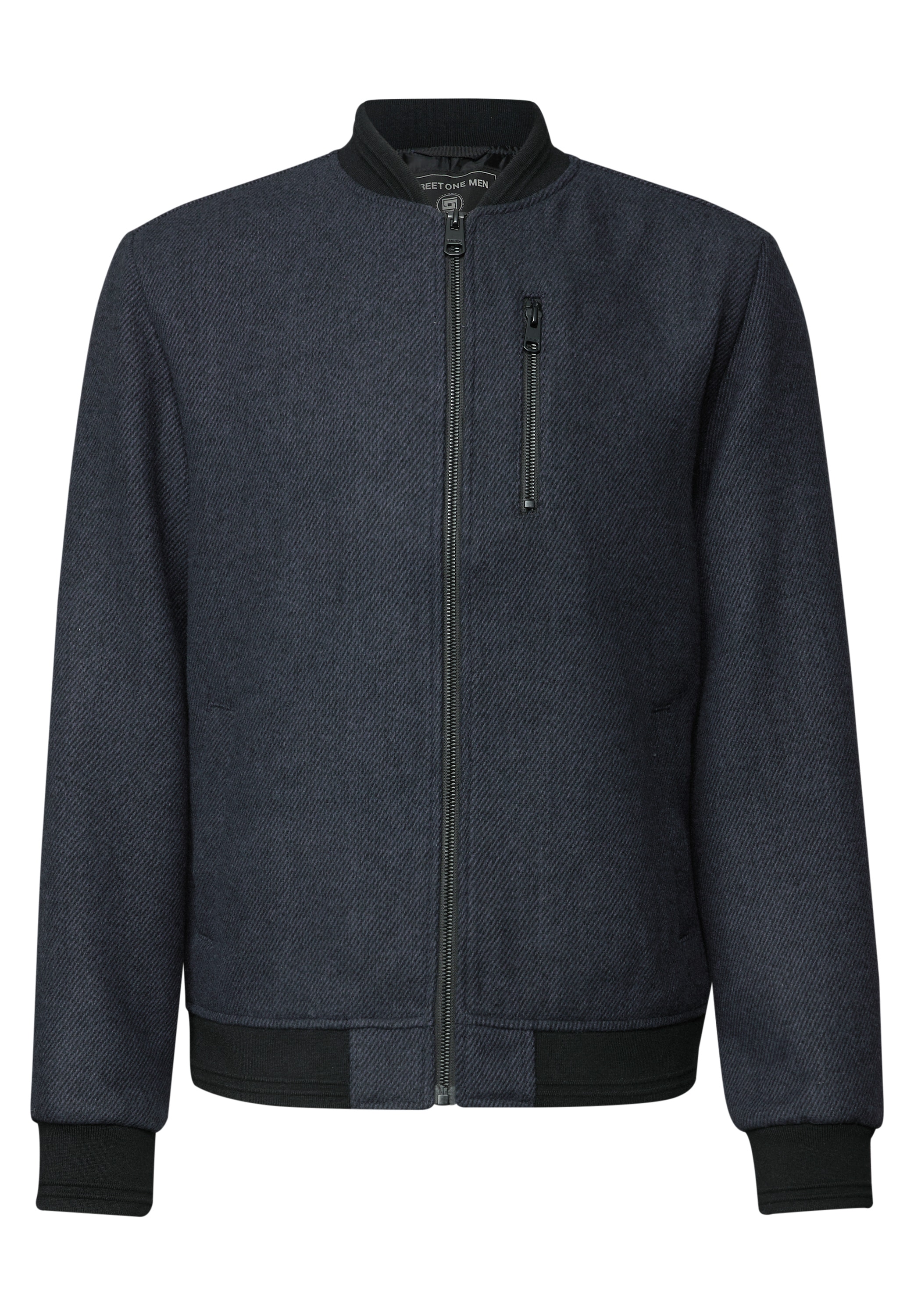 STREET ONE MEN Blouson, ohne Kapuze, mit Stehkragen