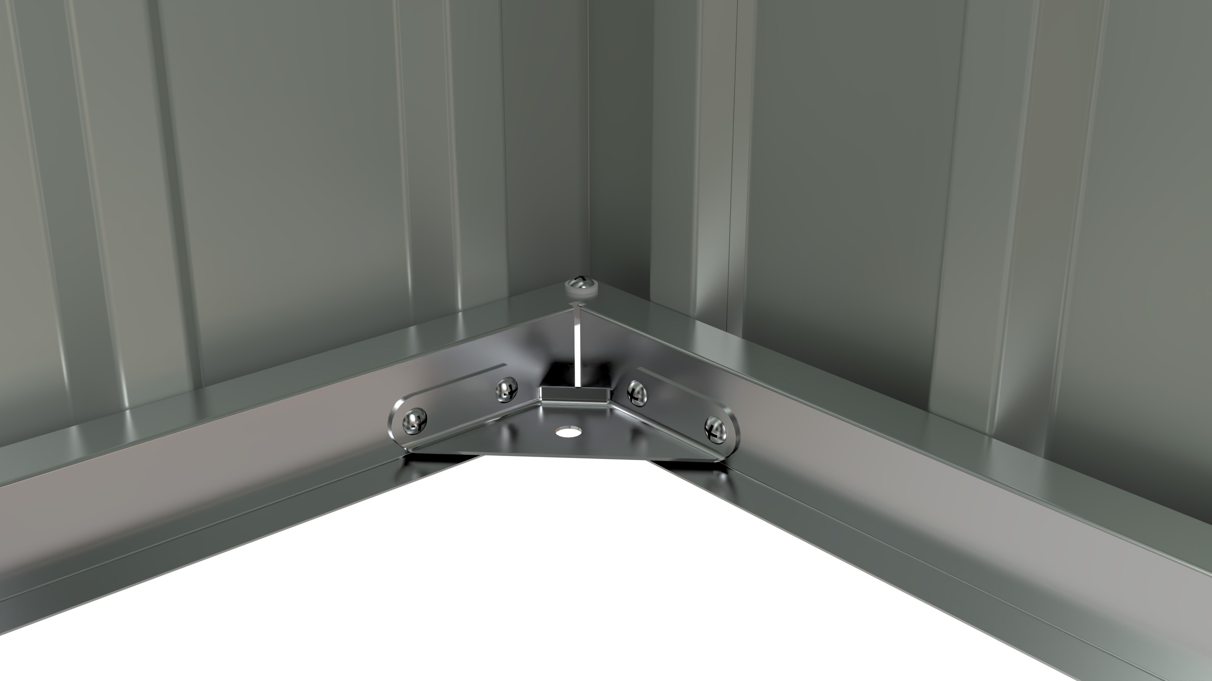 KONIFERA Mülltonnenbox »Fahrradbox aus Metall«