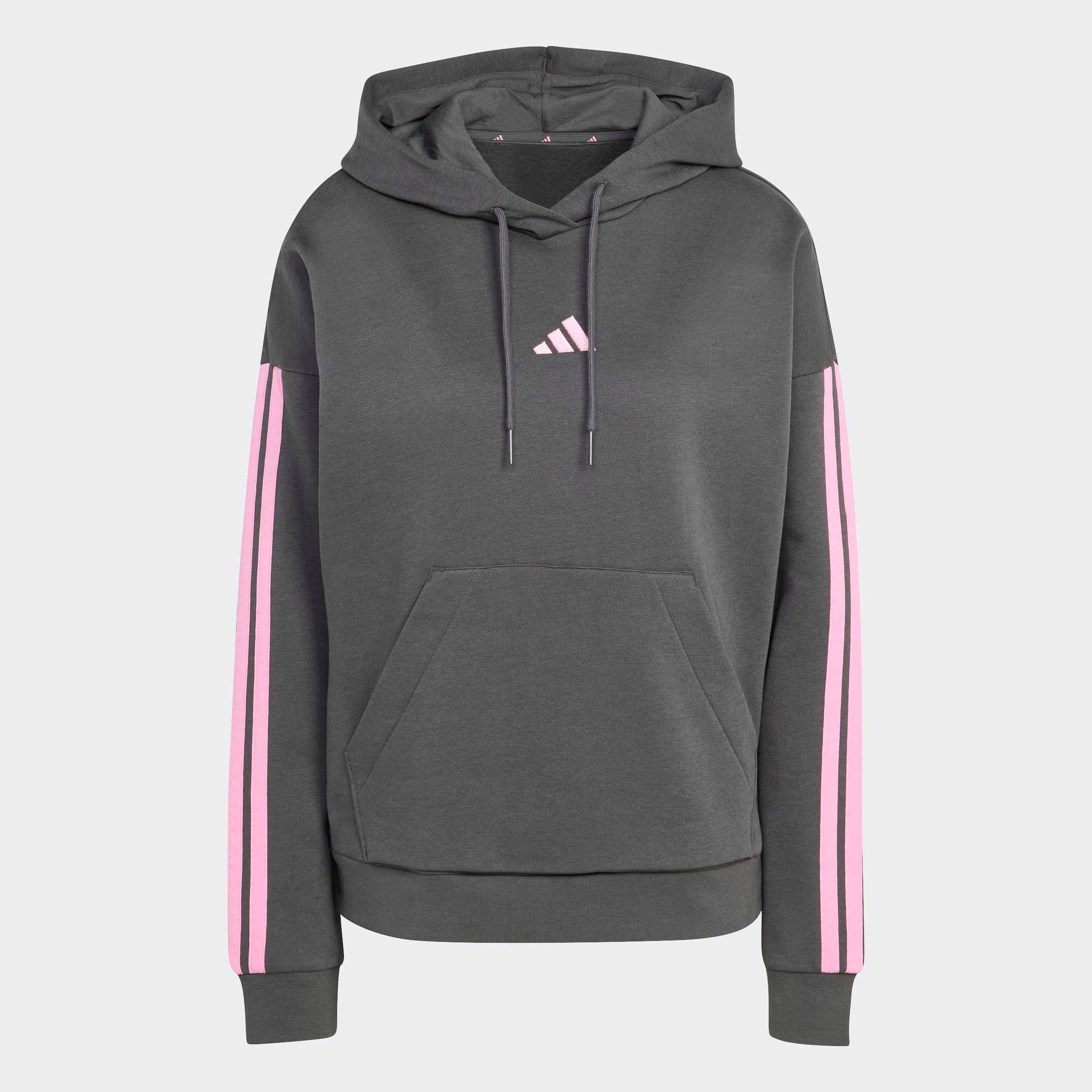 adidas Sportswear 1100000002199 »ESSENTIALS 3-STREIFEN FLEECE-HOODIE«, mit Kapuze, aus superweichem Fleece, in normaler Länge
