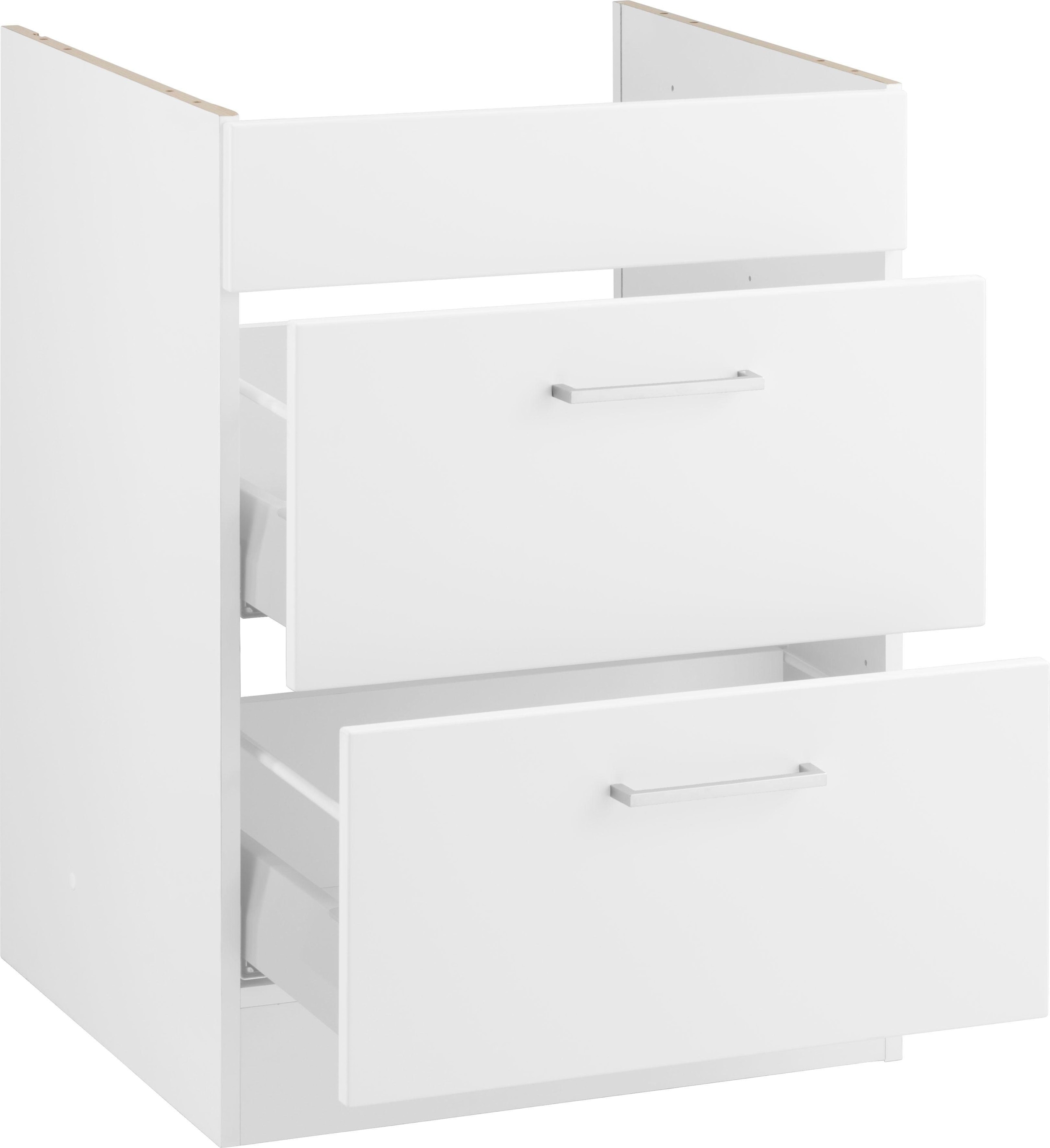 KOCHSTATION Kochfeldumbauschrank »KS-Kehl« ohne Arbeitsplatte