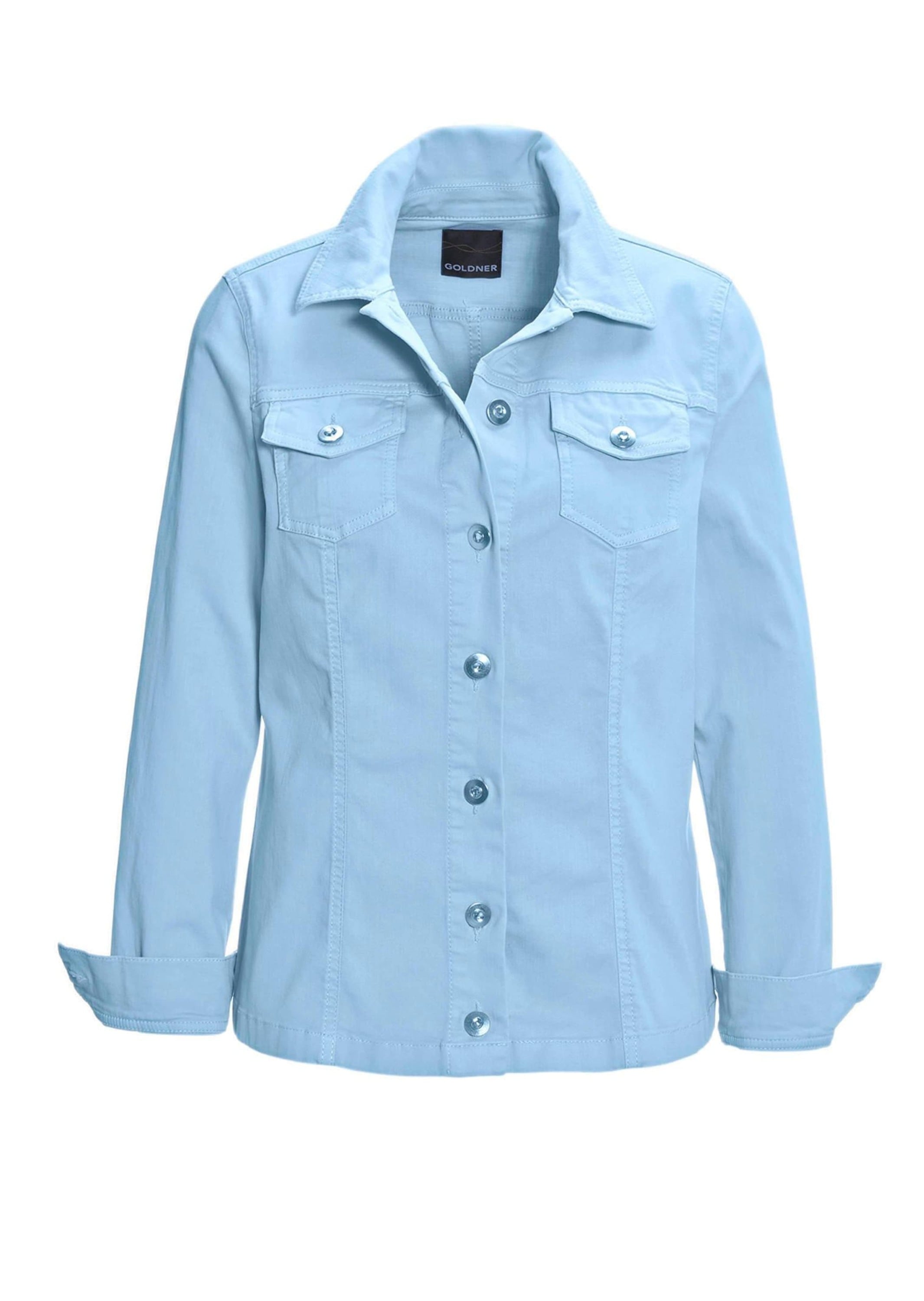GOLDNER Kurzjacke "Kurzgröße Zeitlose Jeansjacke mit tollen Details" Ohne günstig online kaufen