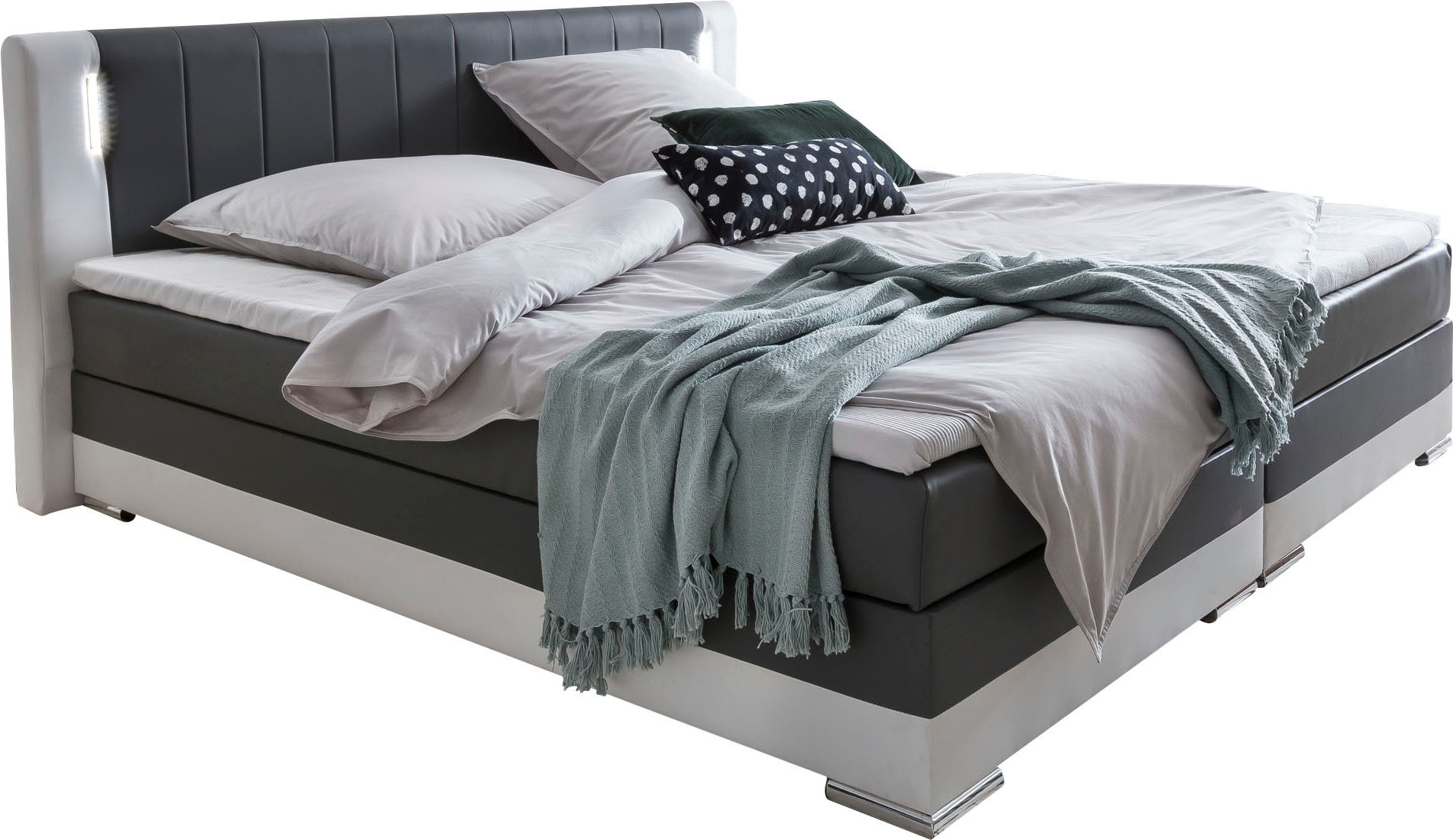 SalesFever Boxspringbett "Emmen Boxspringbett für luxuriösen Schlafkomfort" günstig online kaufen
