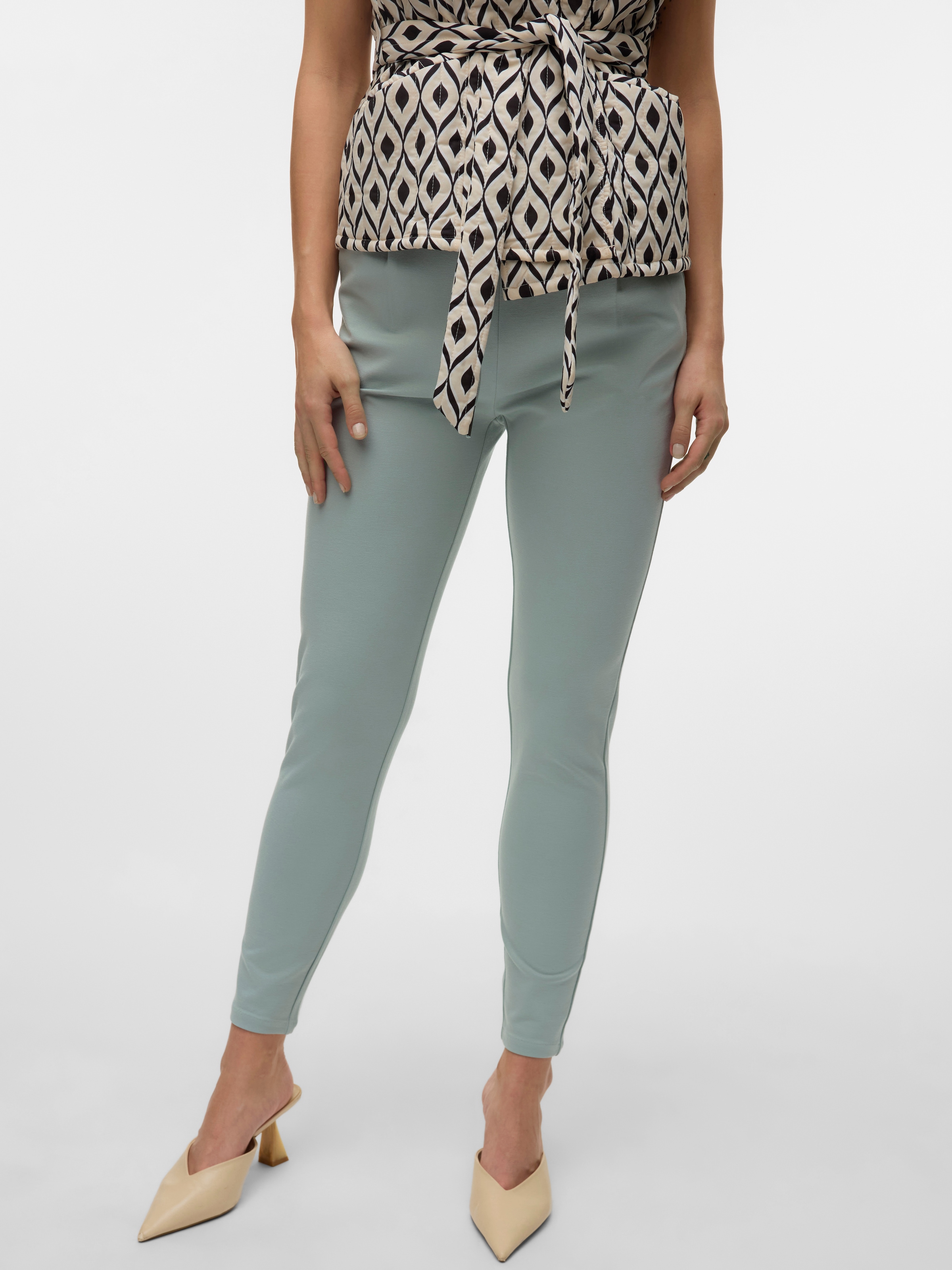 Vero Moda "VMEVA MR LOOSE STRING PANT GA NOOS" hinten mit elastischem Bündc günstig online kaufen