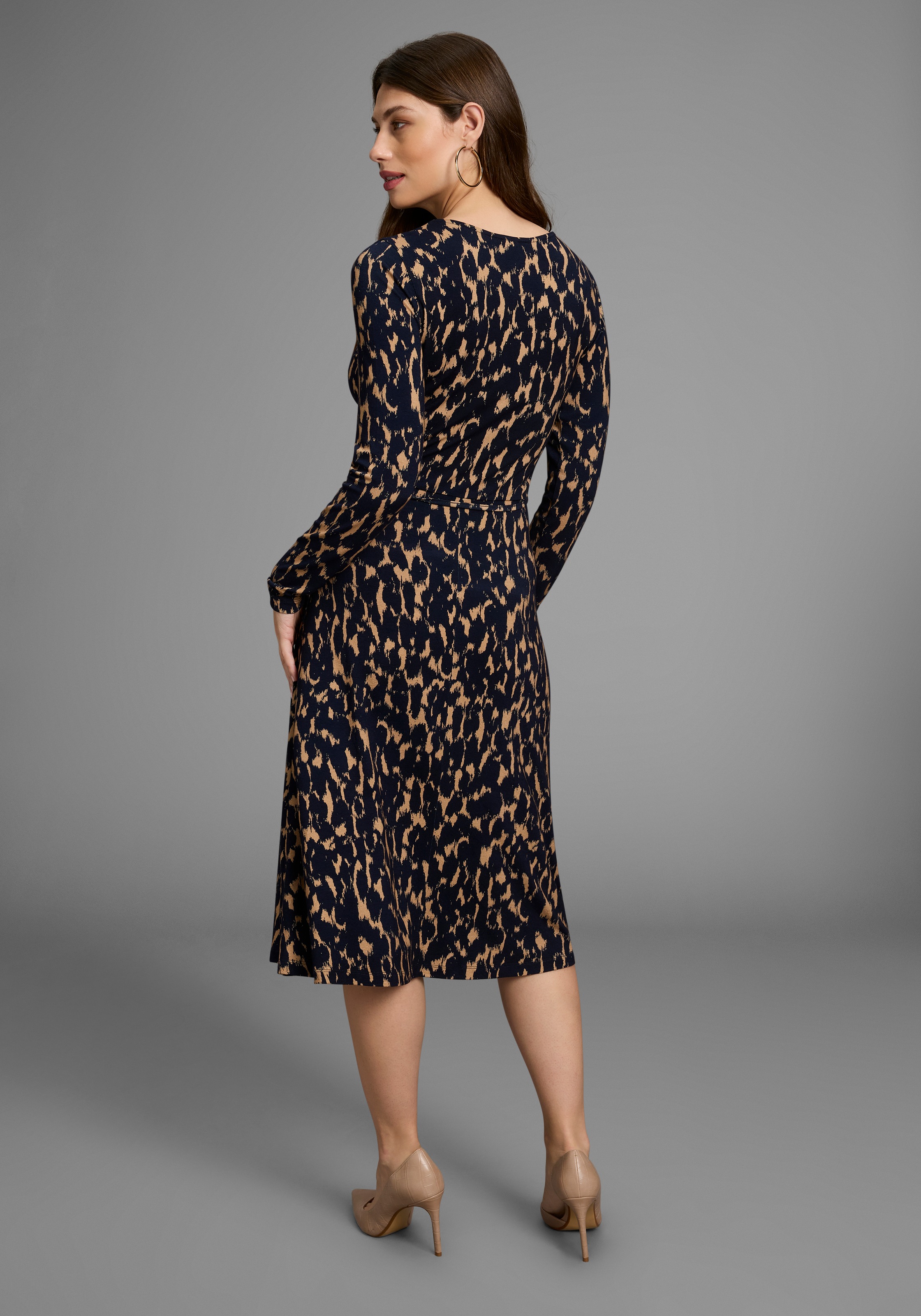 HECHTER PARIS Jerseykleid, mit modernem Print günstig online kaufen