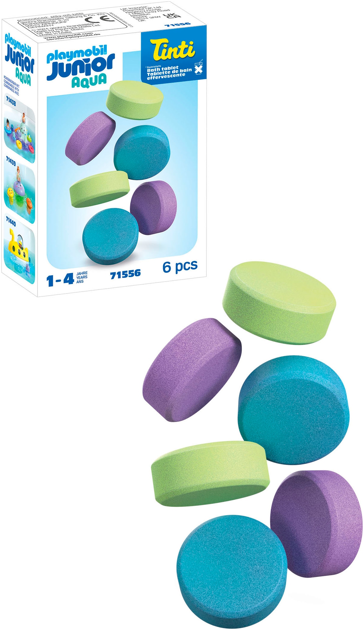 Playmobil® Konstruktions-Spielset »JUNIOR & Tinti Nachfüllpack (71556)« Made in Europe