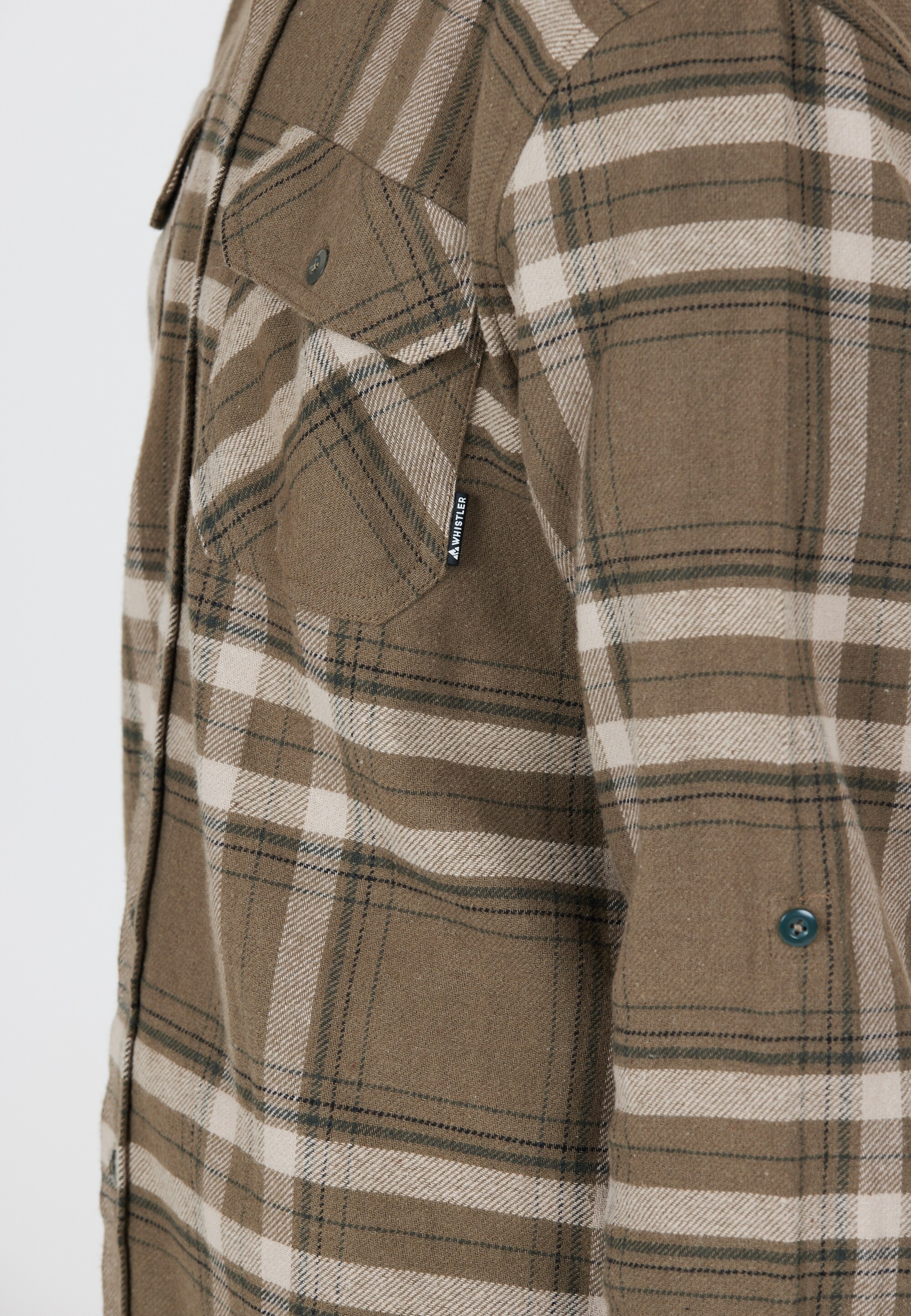 WHISTLER Fleeceshirt »Jamba«, aus atmungsaktivem Flannel