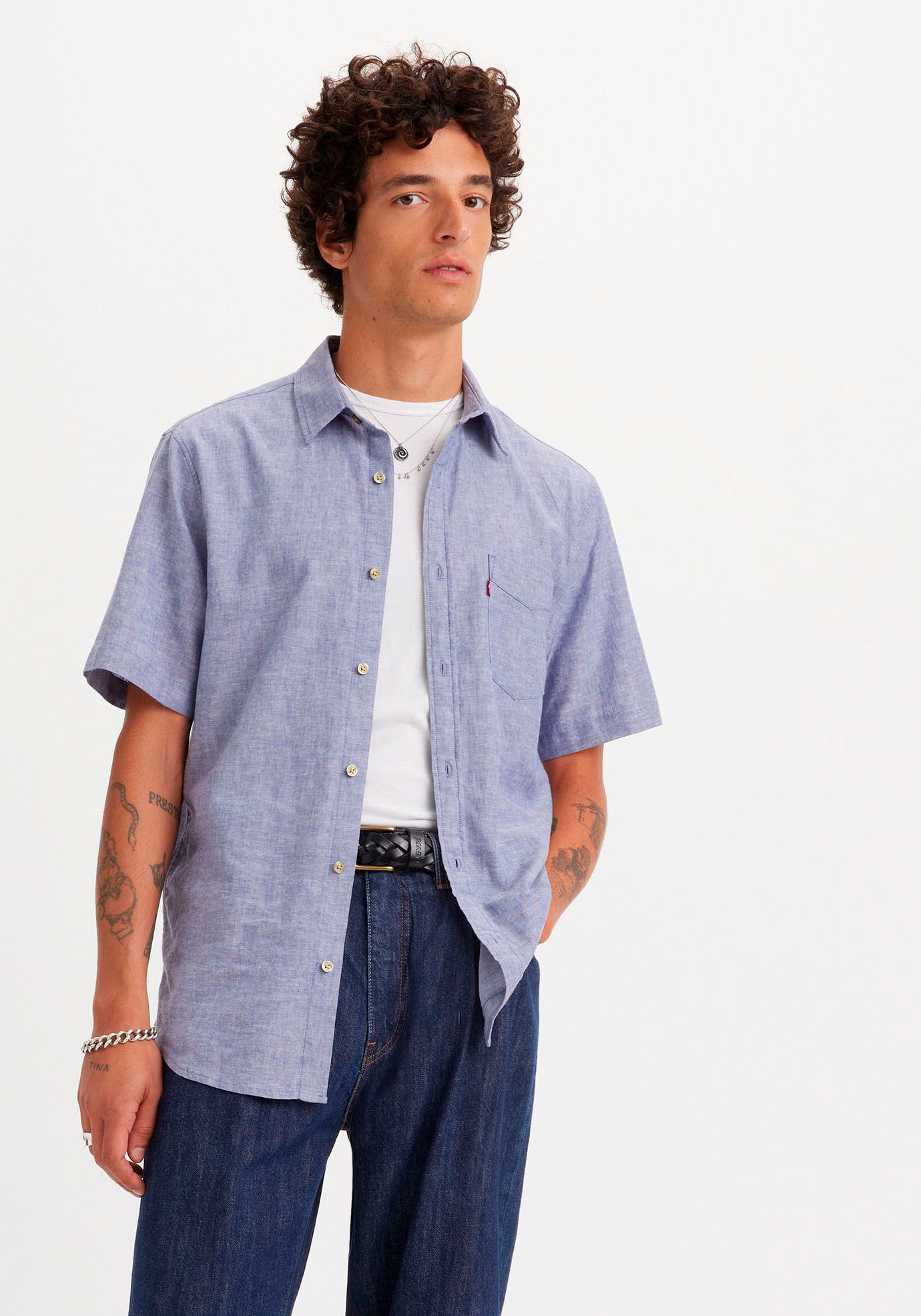 Levis Kurzarmhemd "LS BATTERY HM SHIRT SLIM"