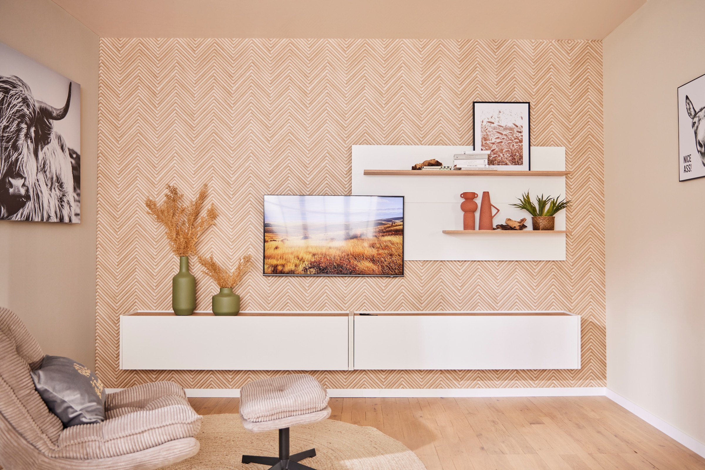 INOSIGN Wohnwand "City/Giron, moderne Anbauwand, Komplettset in vielen Farb günstig online kaufen