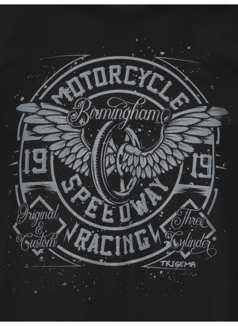 Trigema Trägertop »TRIGEMA Tanktop mit großem Motorrad-Print«, (1 tlg.)