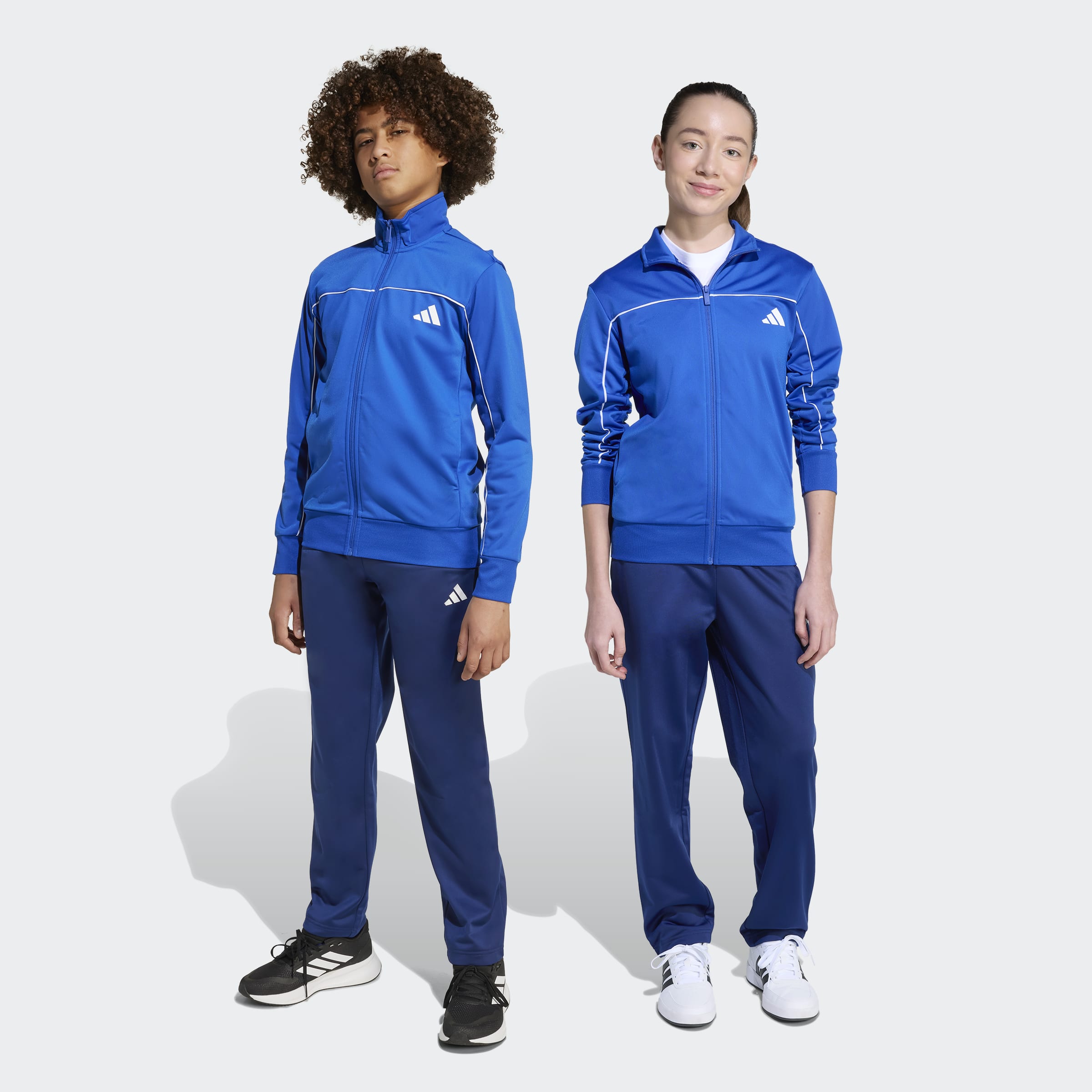adidas Sportswear Trainingsanzug "J CP TR TS" 2 Stk. für Kinder und Teens, zweiteiliges Set, mit Stehkragen