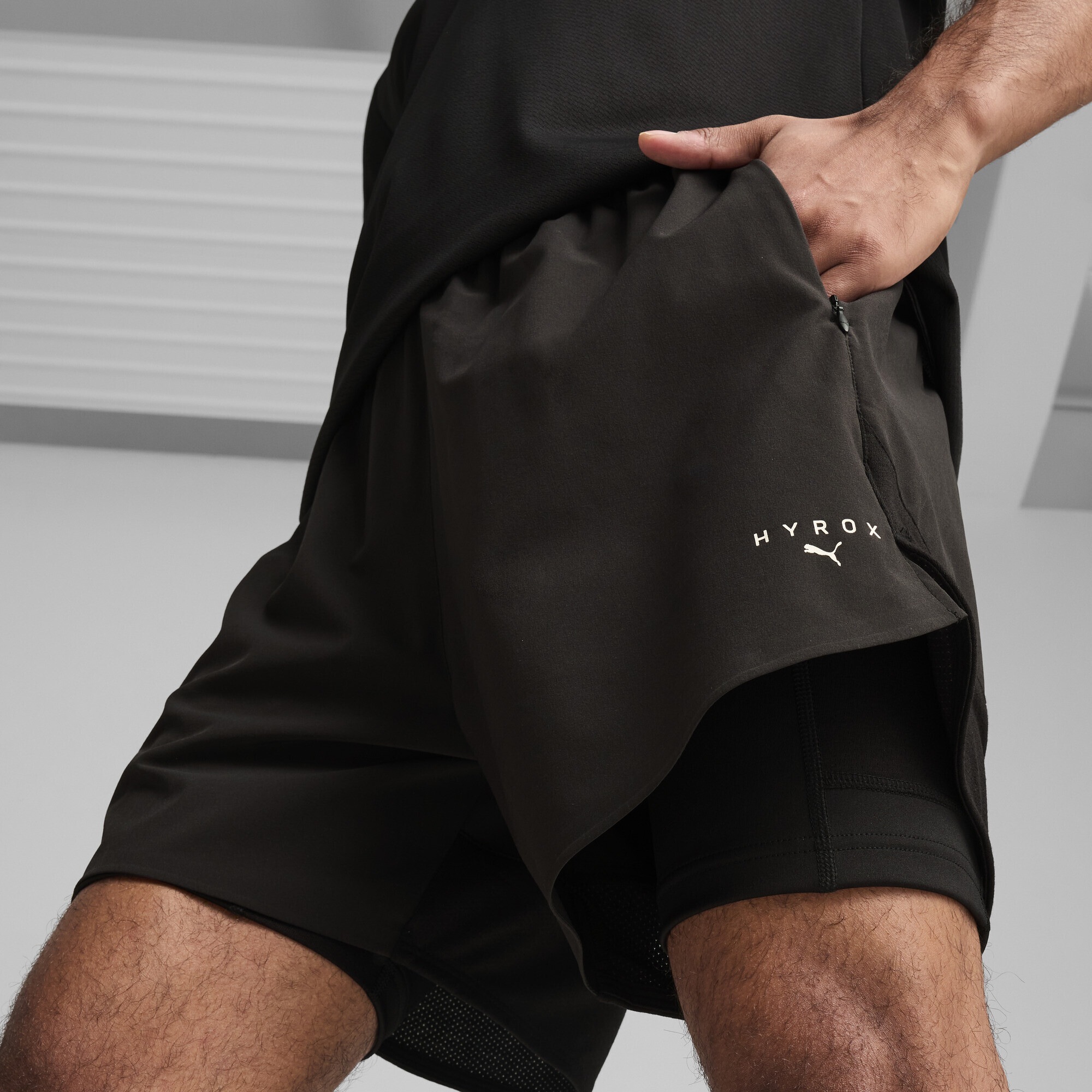 PUMA Trainingsshorts »PUMA x HYROX 2-in-1-Trainingsshorts Herren«