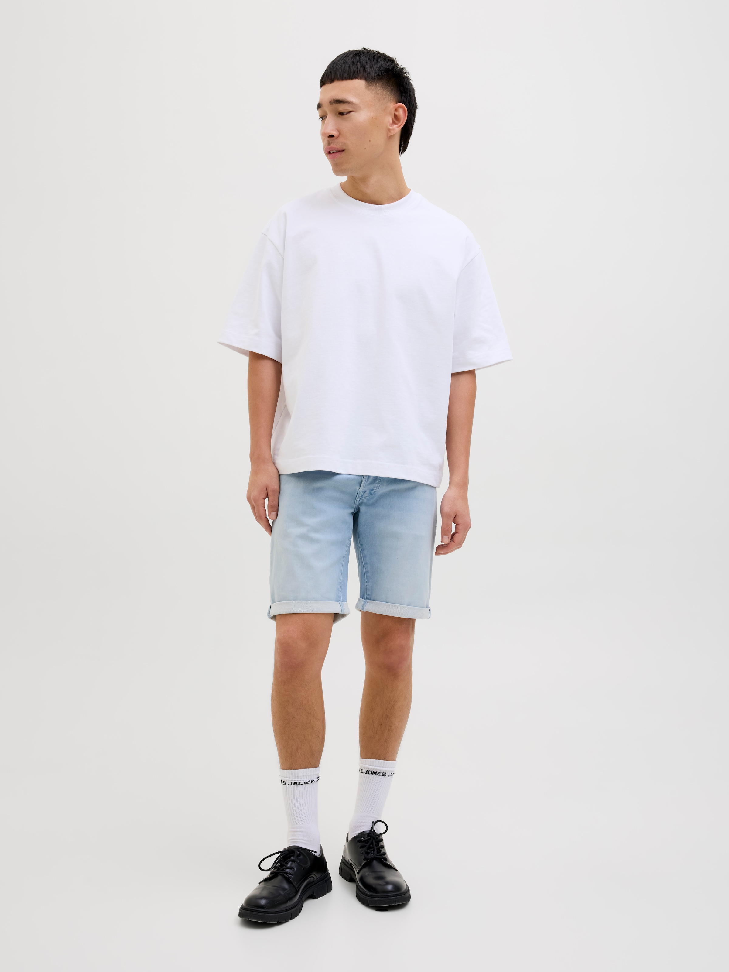 Jack & Jones Shorts »JJIRICK JJICON I.K. SHORTS GE 118 SN«, im Five-Pocket Style