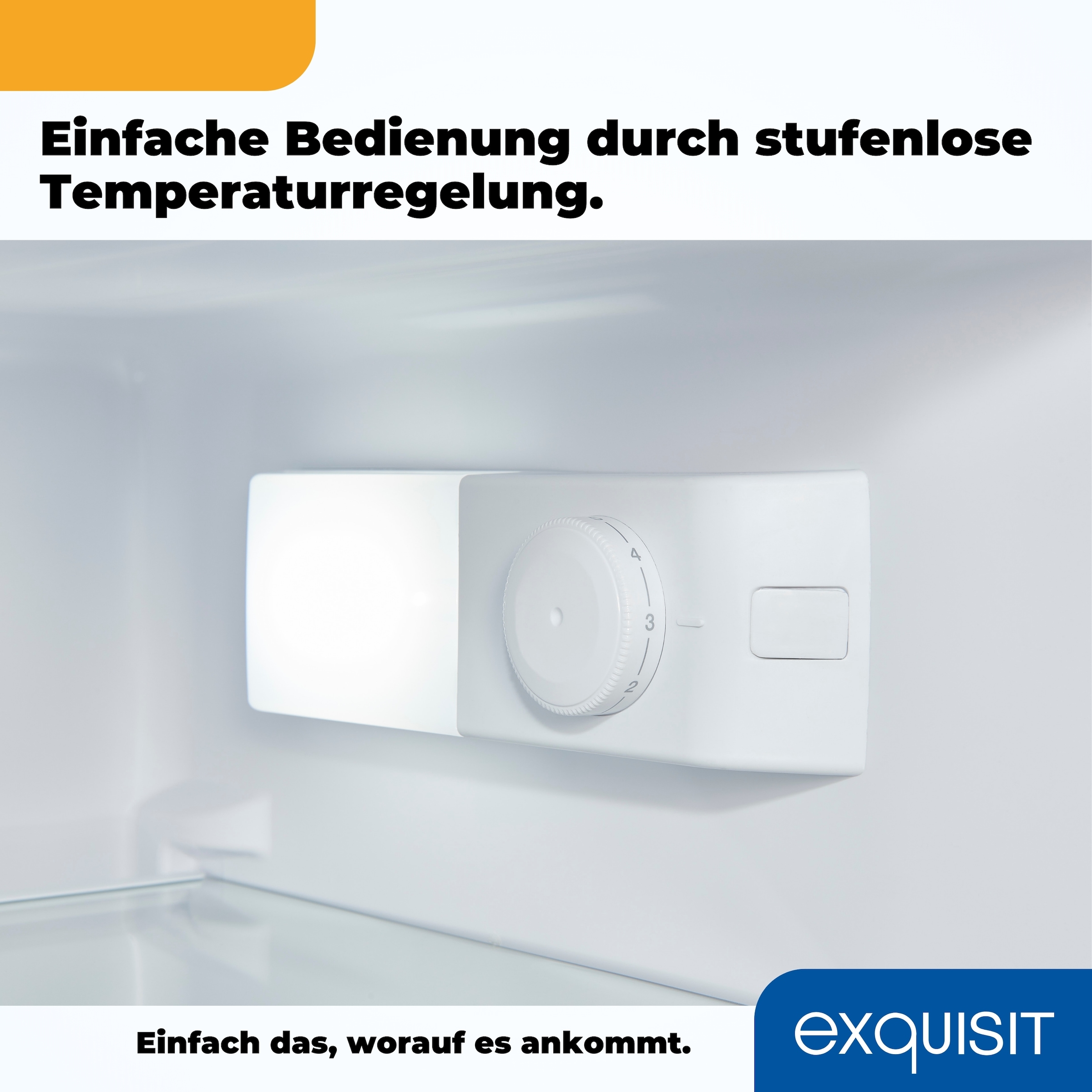 exquisit Kühl-/Gefrierkombination »KGC232-60-E-040E«, 173 L Volumen, 4 Sterne Gefrieren
