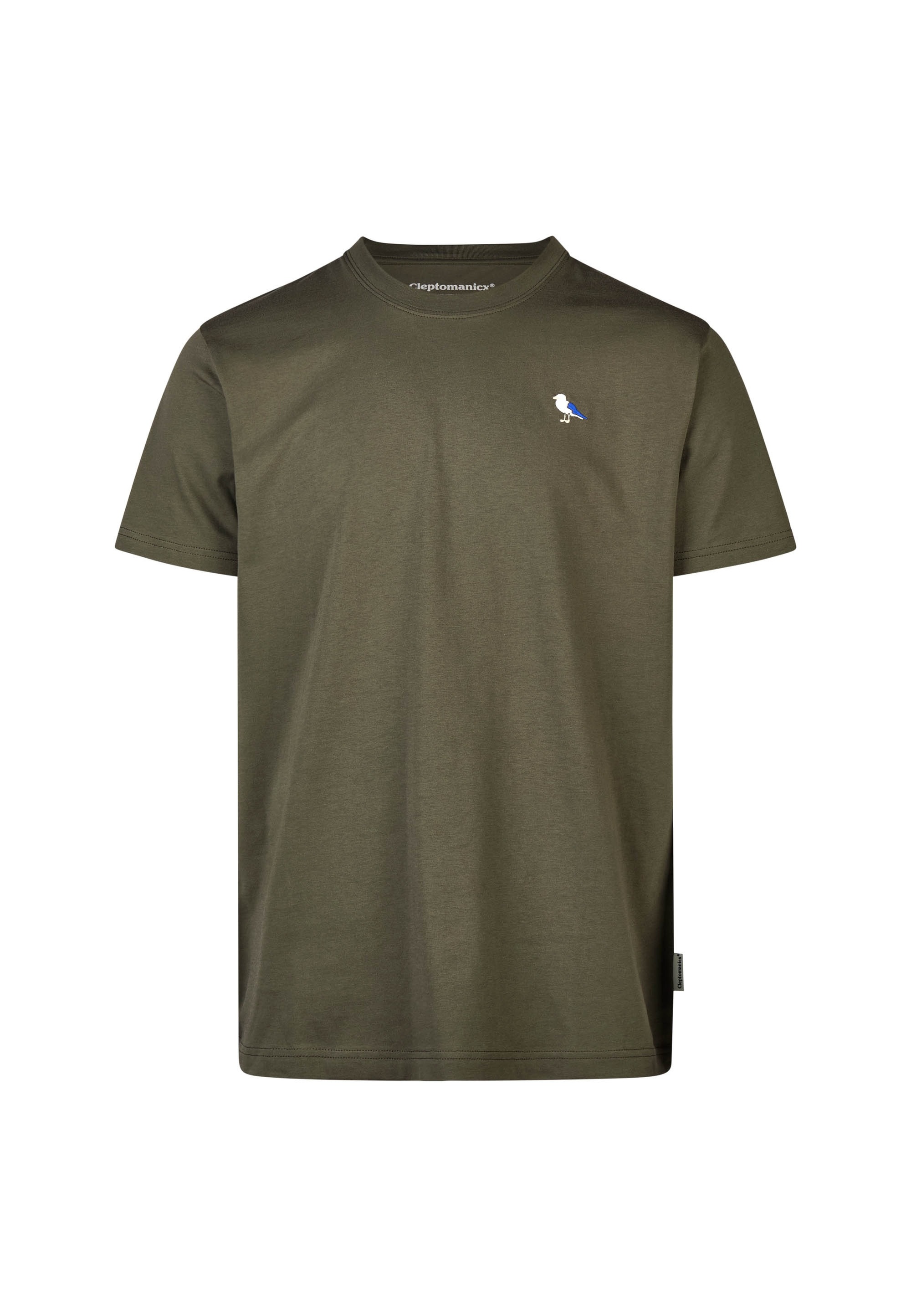 Cleptomanicx T-Shirt "Embro Gull", (1 tlg.), mit Gull-Stickerei günstig online kaufen