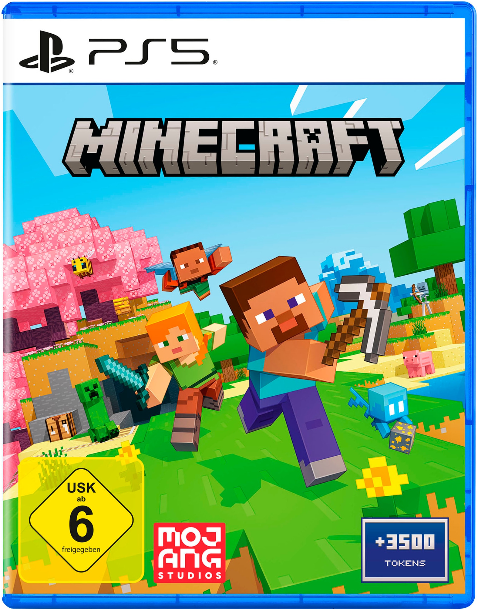 MOJANG STUDIOS Spielesoftware "Minecraft", PlayStation 5, transparent, Spielesoftware