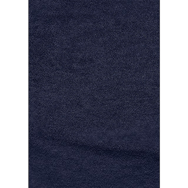 KangaROOS Damenbademantel »Dalia«, (1 St.), Uni-Farben und innen mit  Streifen, Bademantel mit Taschen, XS-2XL | BAUR