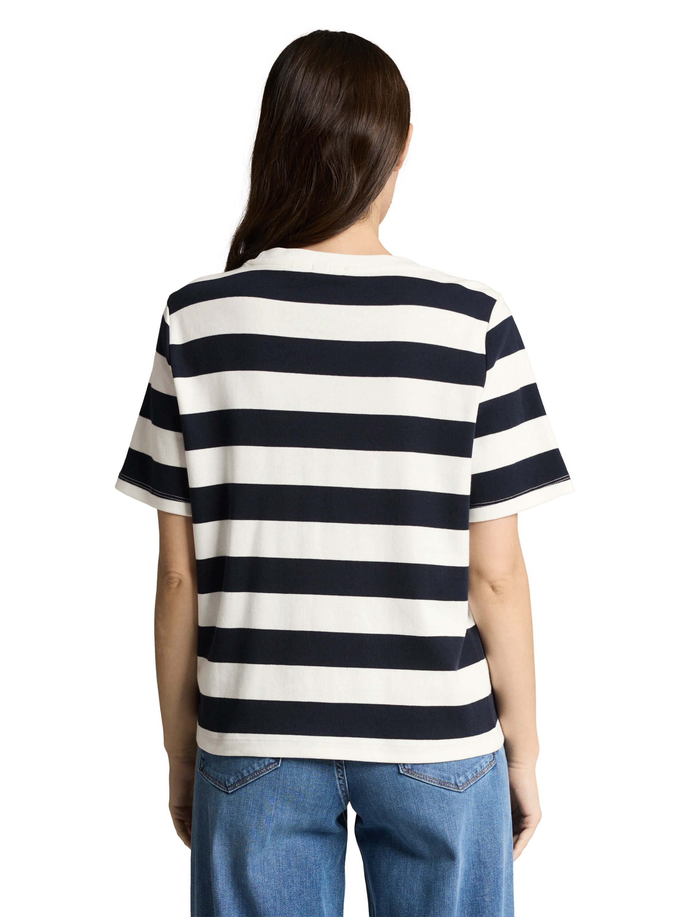 TOM TAILOR T-Shirt mit Streifen Muster