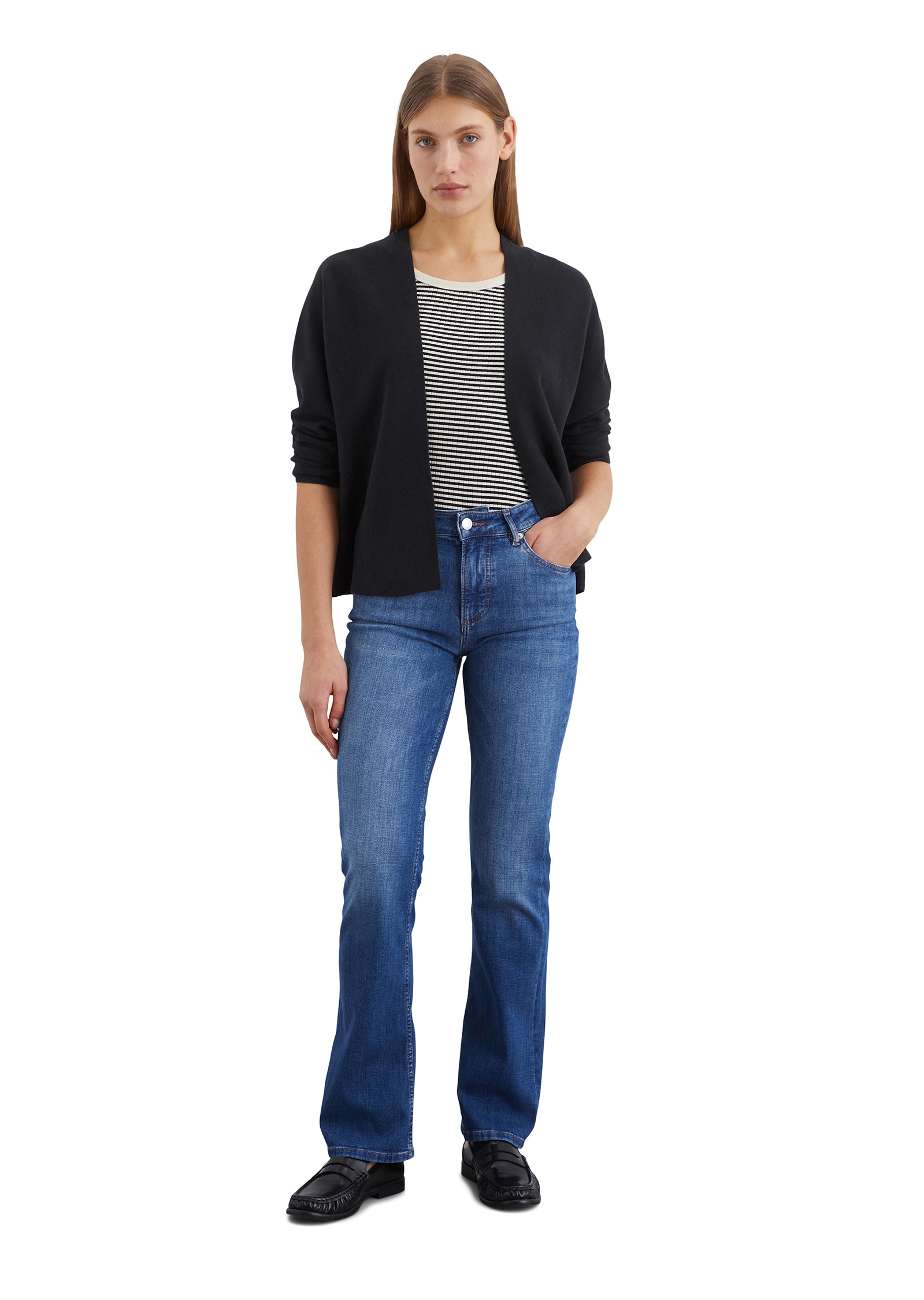 Marc O'Polo Cardigan »aus softer Bio-Baumwolle«