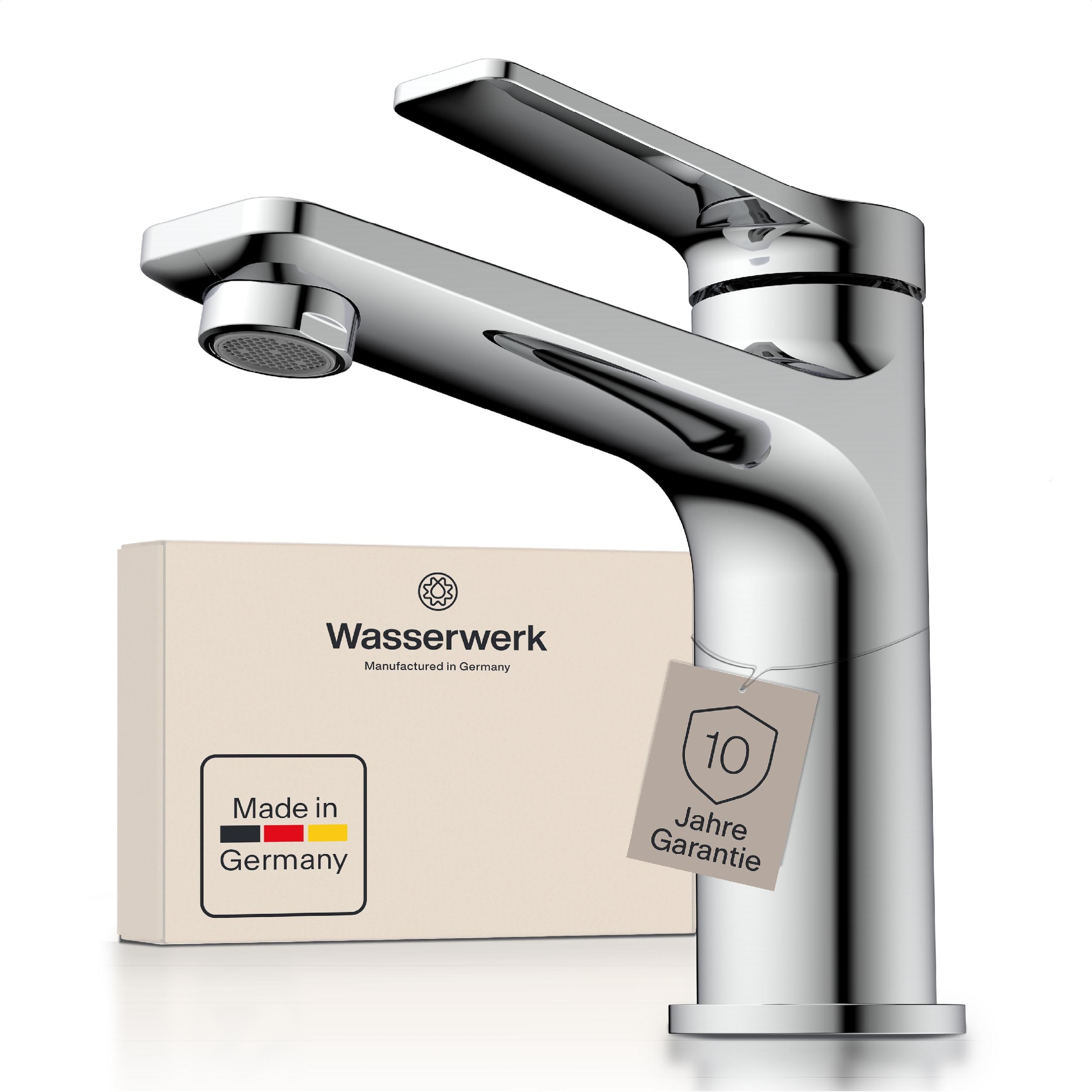 WASSERWERK Waschtischarmatur "WT 12" inkl. Popup, wassersparend günstig online kaufen