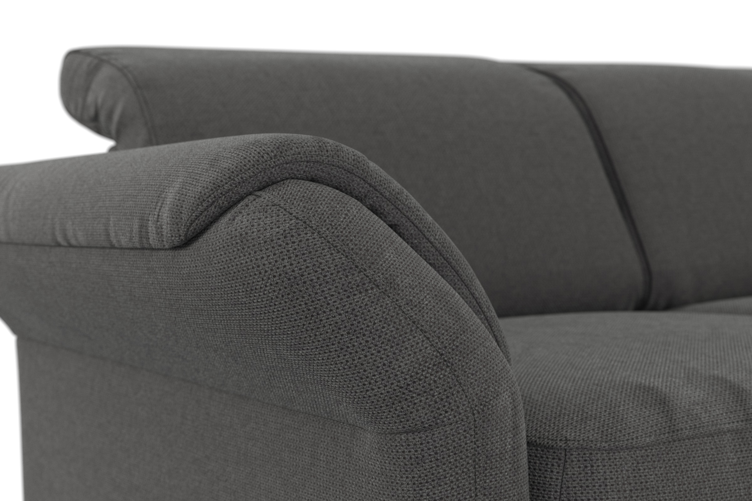sit&more Ecksofa »Apulia L-Form«, wahlweise Bettfunktion, Bettkasten und Kopf- und Armteilverstellung