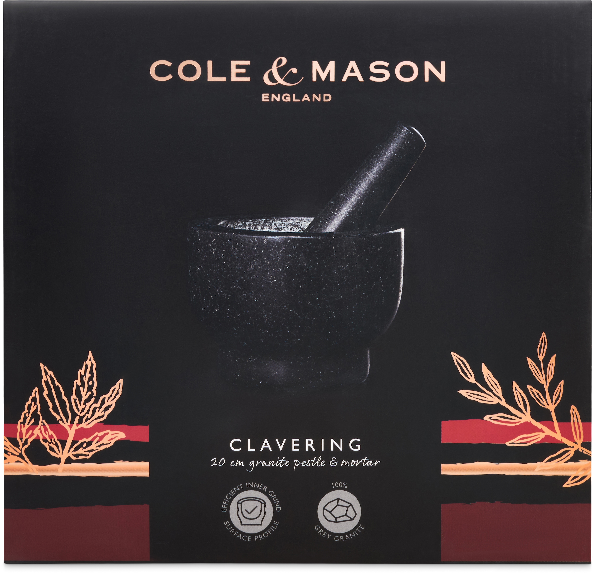 Cole & Mason Mörser »Clavering«, aus Granit, mit Stößel bestellen | BAUR