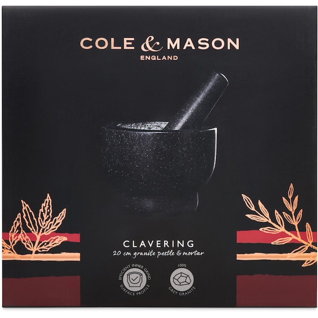 Cole & Mason Mörser »Clavering«, aus Granit, mit Stößel bestellen | BAUR
