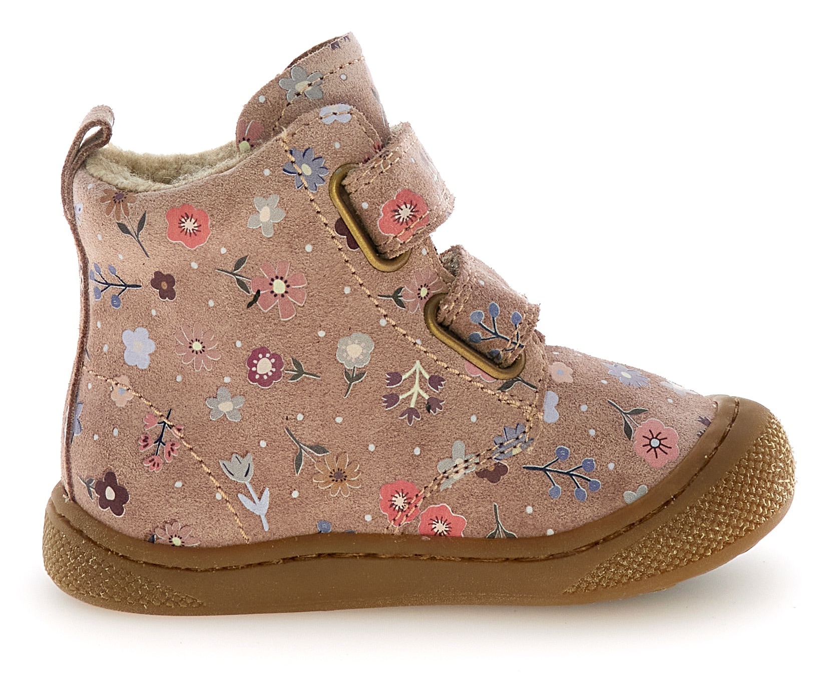 Naturino Lauflernschuh »Bubble Wide«, Klettstiefel mit Wollfutter, Größenschablone zum Download