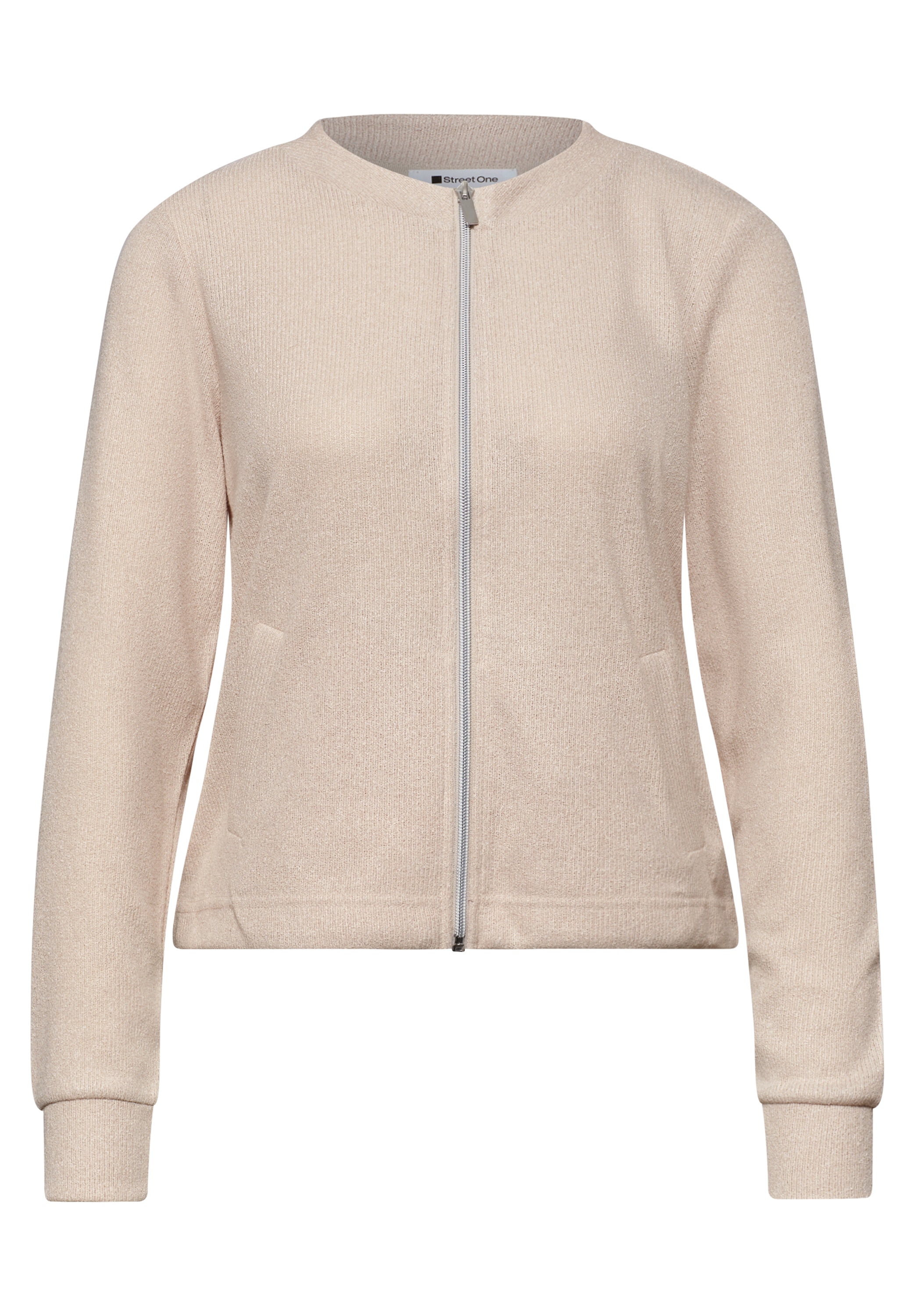 STREET ONE Cardigan mit Rundhalsausschnitt
