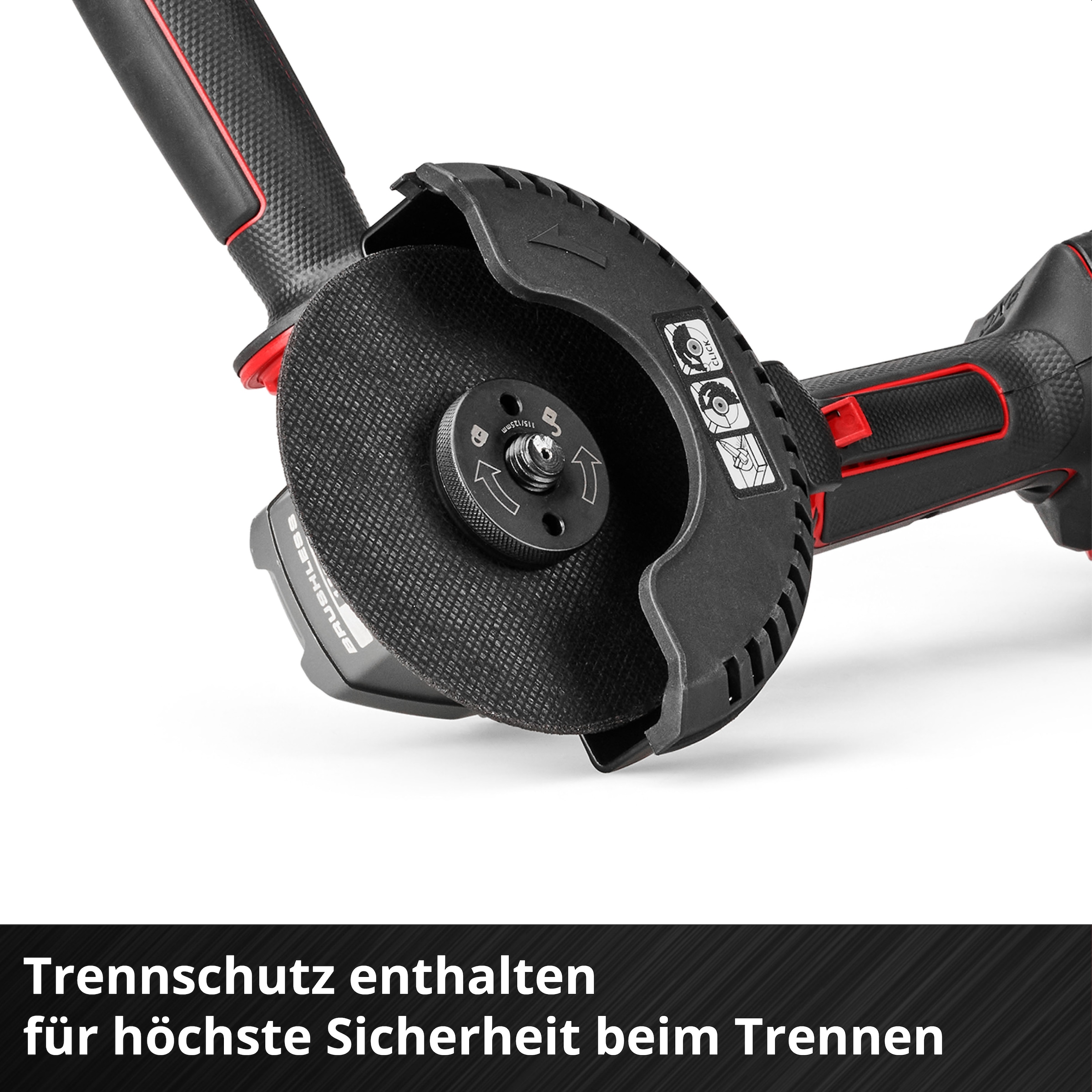 Einhell Akku-Winkelschleifer »TP-AG 18/125-13 Q P BL - Solo« ohne Akku und Ladegerät
