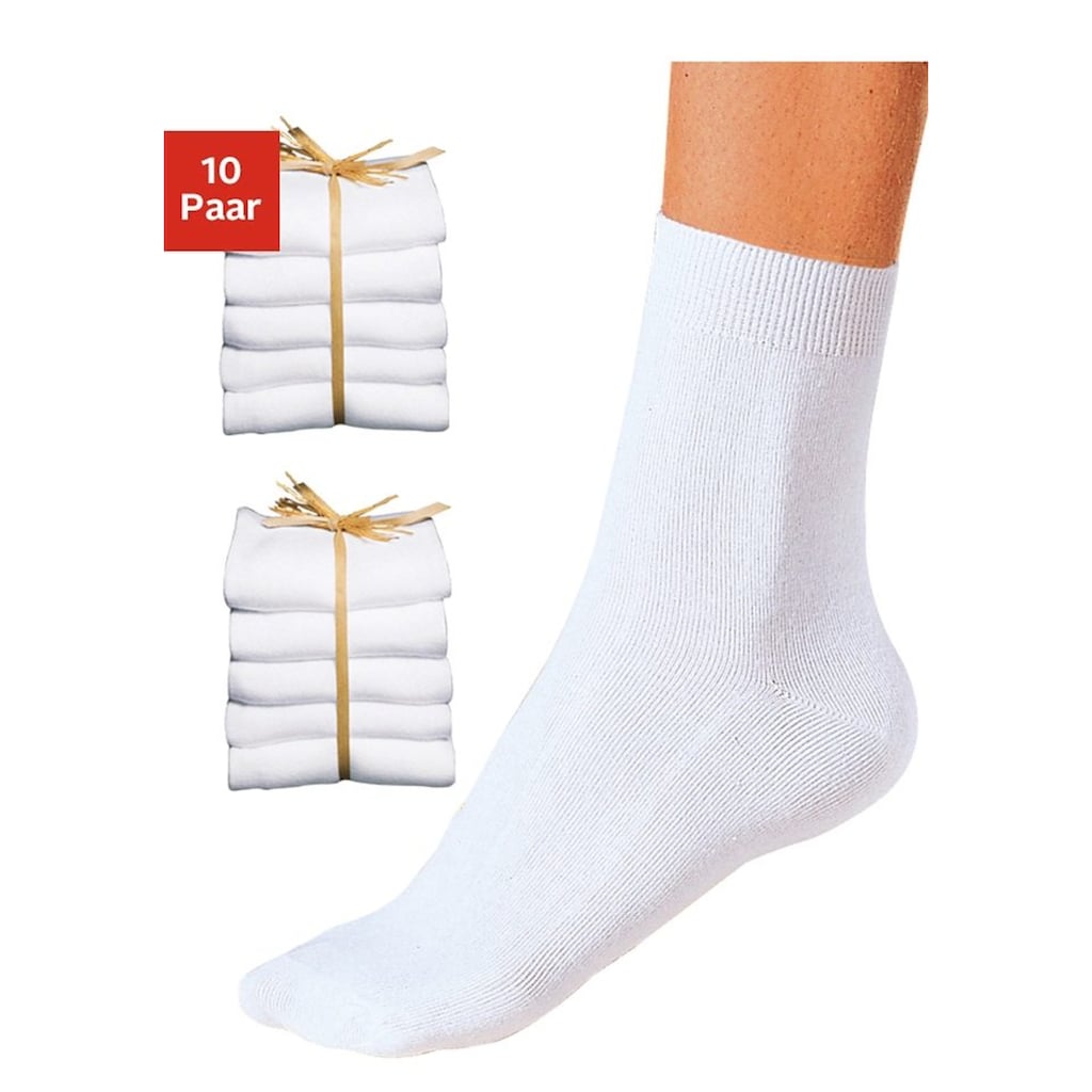 Go in Basicsocken, (Set, 10 Paar)