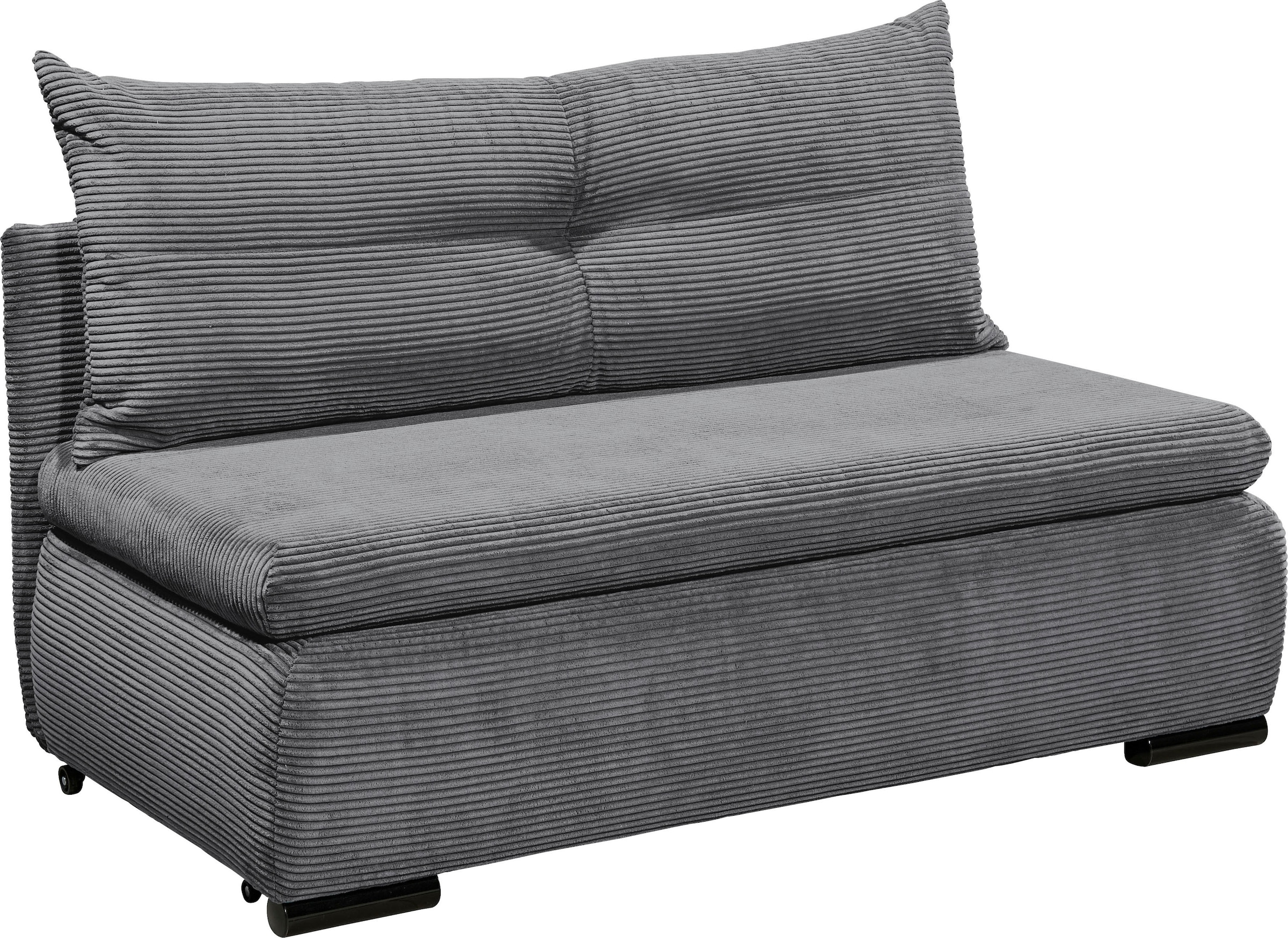 ED EXCITING DESIGN Schlafsofa »Charlie«, Schlafsessel mit Bettkasten & 1 Rückenkissen