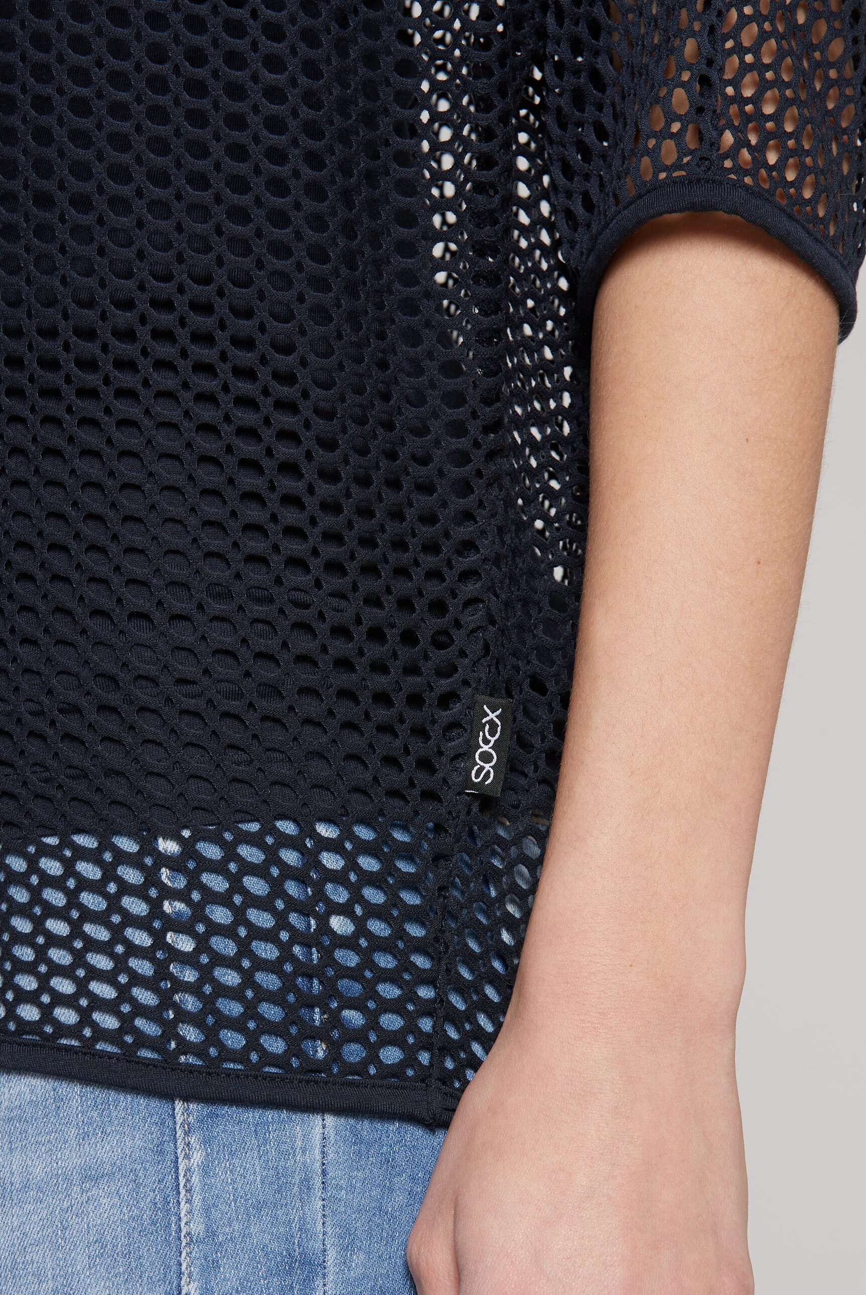 SOCCX Sweater, mit Fledermausärmeln