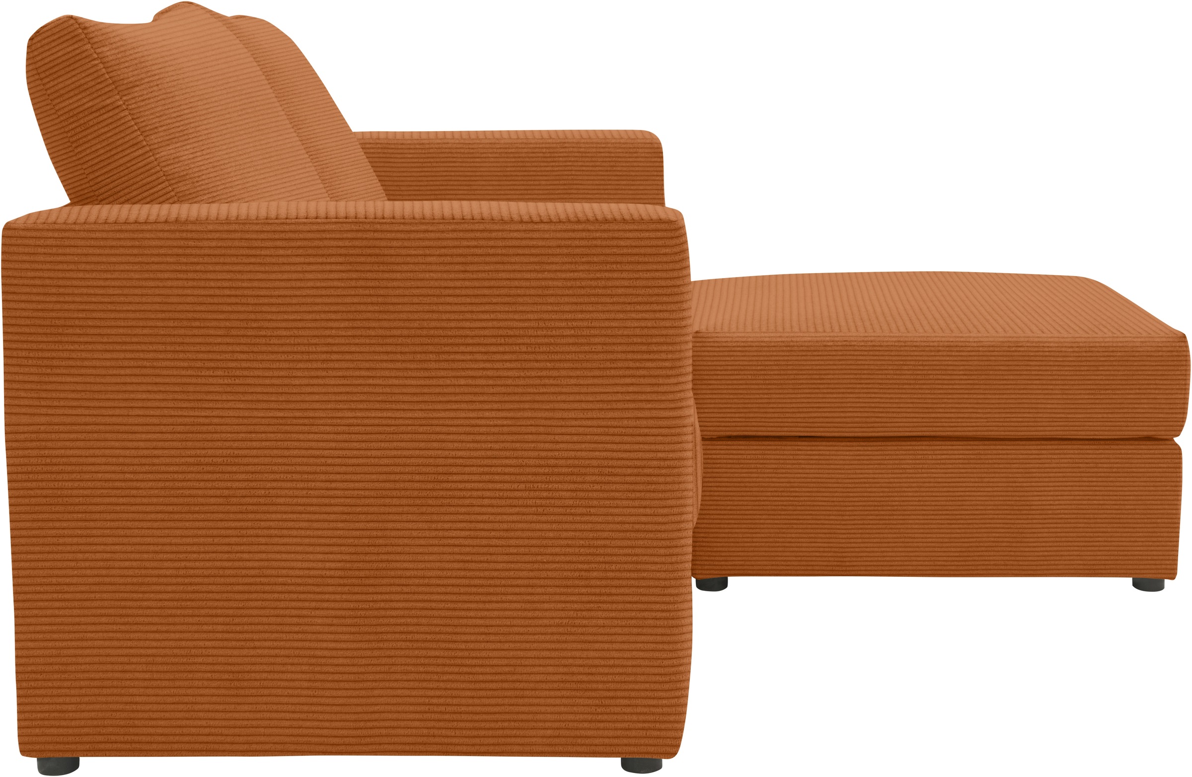 DOMO collection 2-Sitzer »800015, als Sitzmöbel oder Schlafgelegenheit nutzbar, Schlafsofa«, Sitzfläche mit Federkern, inkl. 2 Rückenkissen