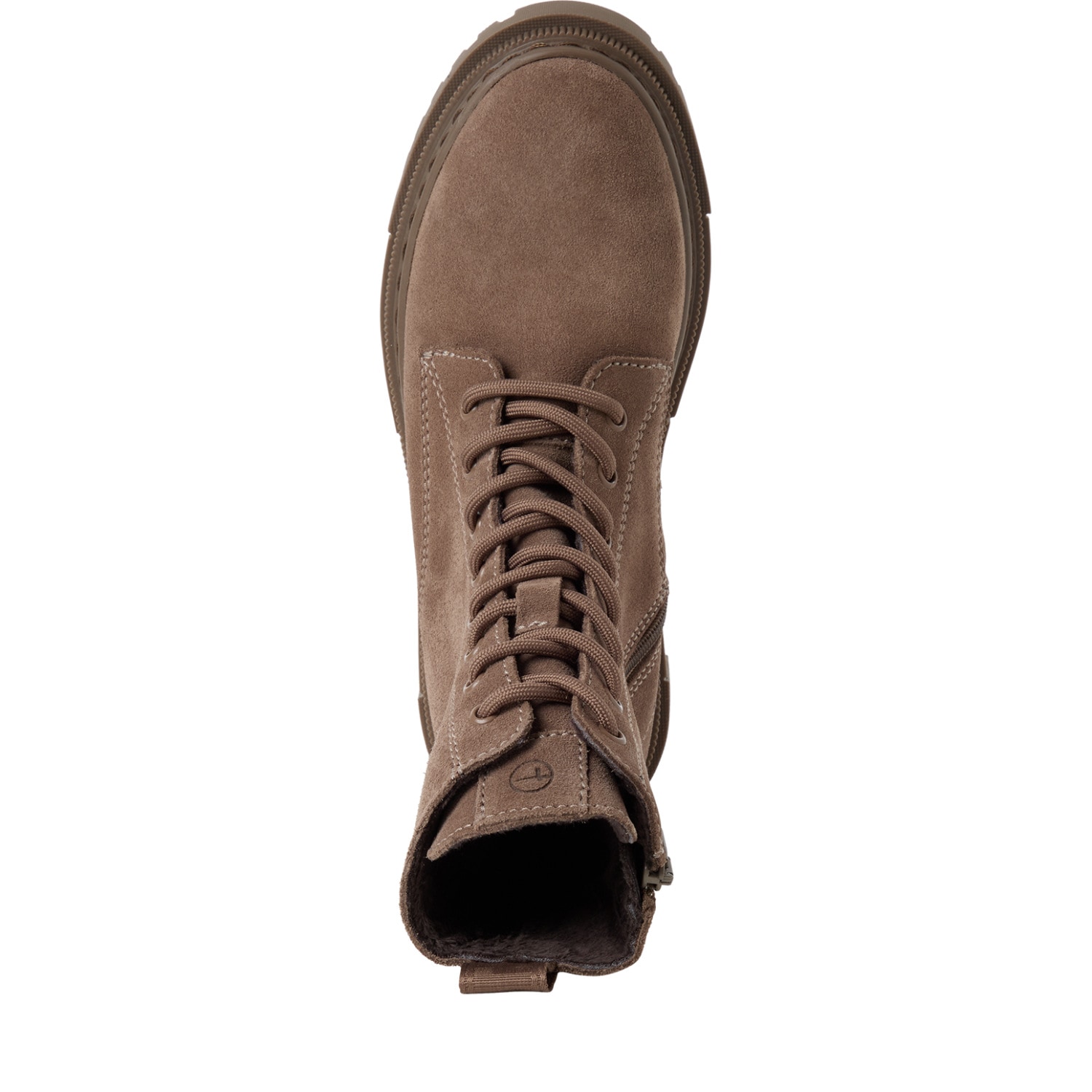 Tamaris Schnürboots  Blockabsatz, Schnürstiefelette mit praktischem Innenreißverschluss