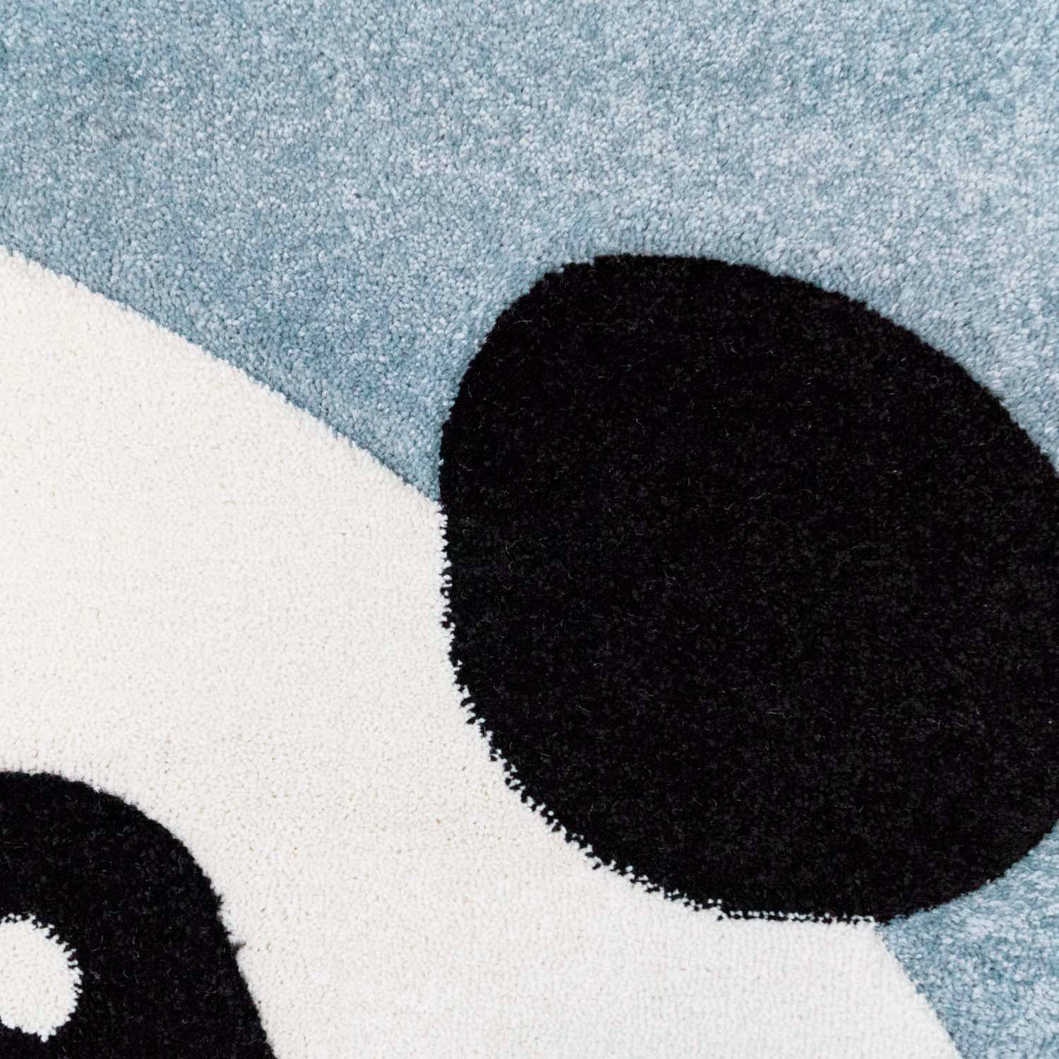 Carpet City Kinderteppich »Bueno Kids 1389«, rechteckig, 13 mm Höhe, Spielteppich, Panda-Bär, 3D-Effekt, Weicher Flor, Pflegeleicht