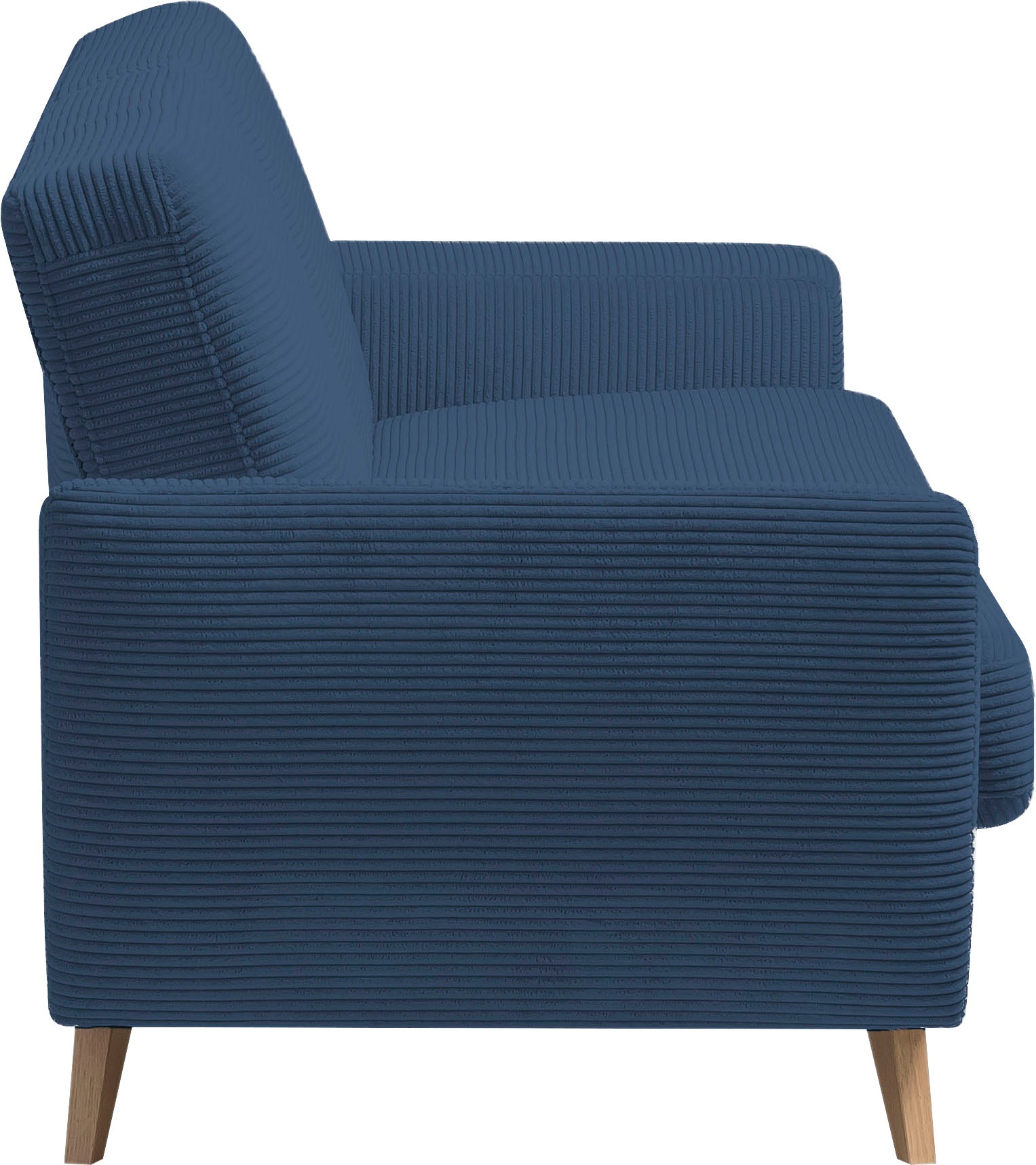 exxpo - sofa fashion 3-Sitzer »Samso, elegant und bequem, aktueller Cord Bezug, Kippcouch«, hochwertige Verarbeitung, Schlafsofa inkl. Bettfunktion und Bettkasten