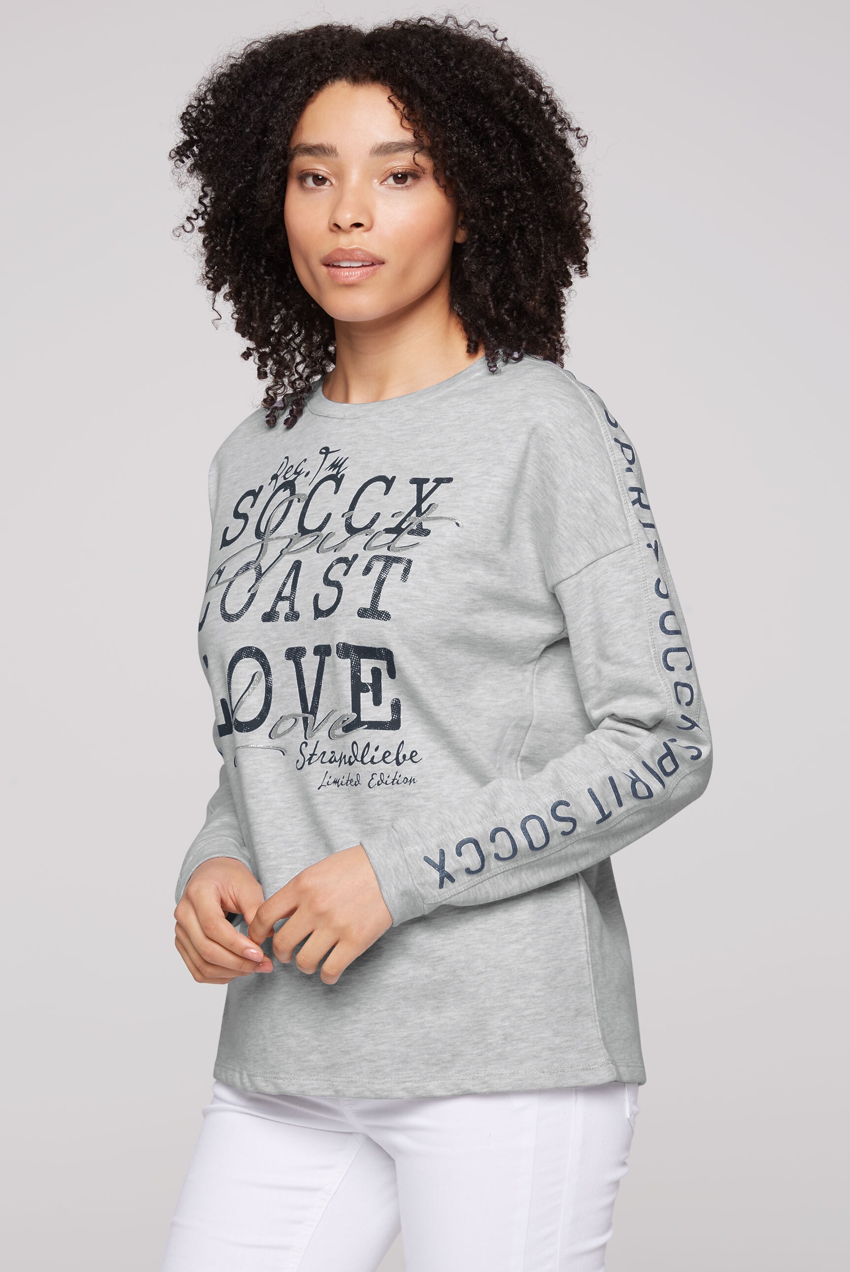 SOCCX Sweater, mit Baumwolle günstig online kaufen