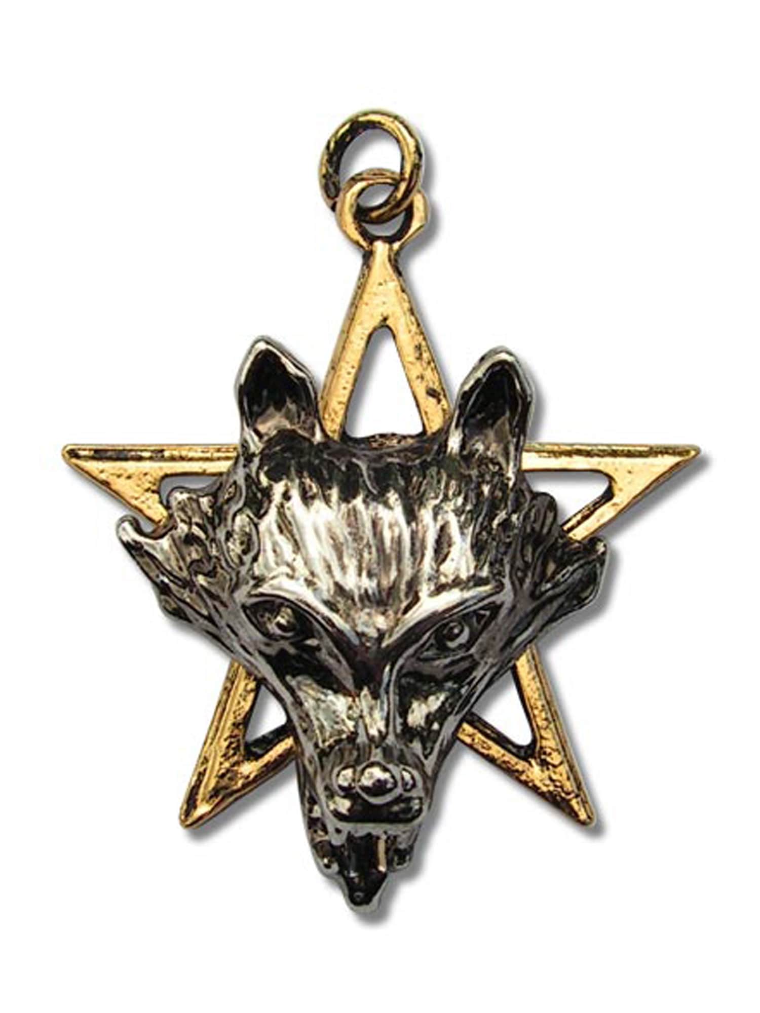 Adelia´s Amulett »Amulett Anhänger Briar Kinder der Nacht Wolfsnacht«, Wolfsnacht - Kraft und Weisheit