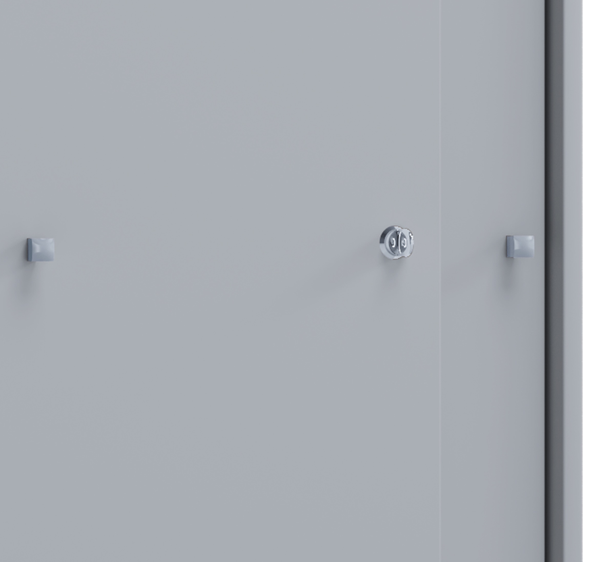 VCM Aktenschrank »VCM Büroschrank mit 3 Fächern | moderner Aktenschrank mit Schiebetüren | Maße ca. B. 70 x H. 111 x T. 40 cm ¿ Lona 3-Fach«, (1 St.)