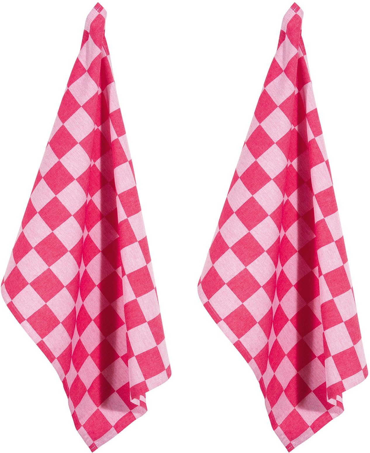 PAD Geschirrtuch "CHESS" 100% Baumwolle, 50x70 cm, modernes Karo Design günstig online kaufen