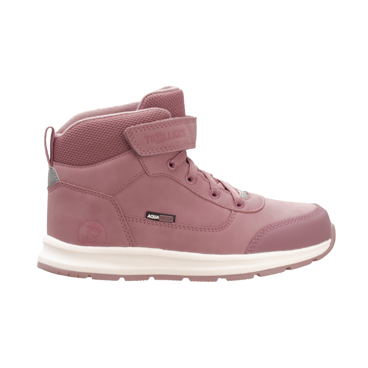 TROLLKIDS Sneakerboots »KIDS STAVANGER MID CUT XT«, wasserdicht, Klettverschluss, reflektierende Details