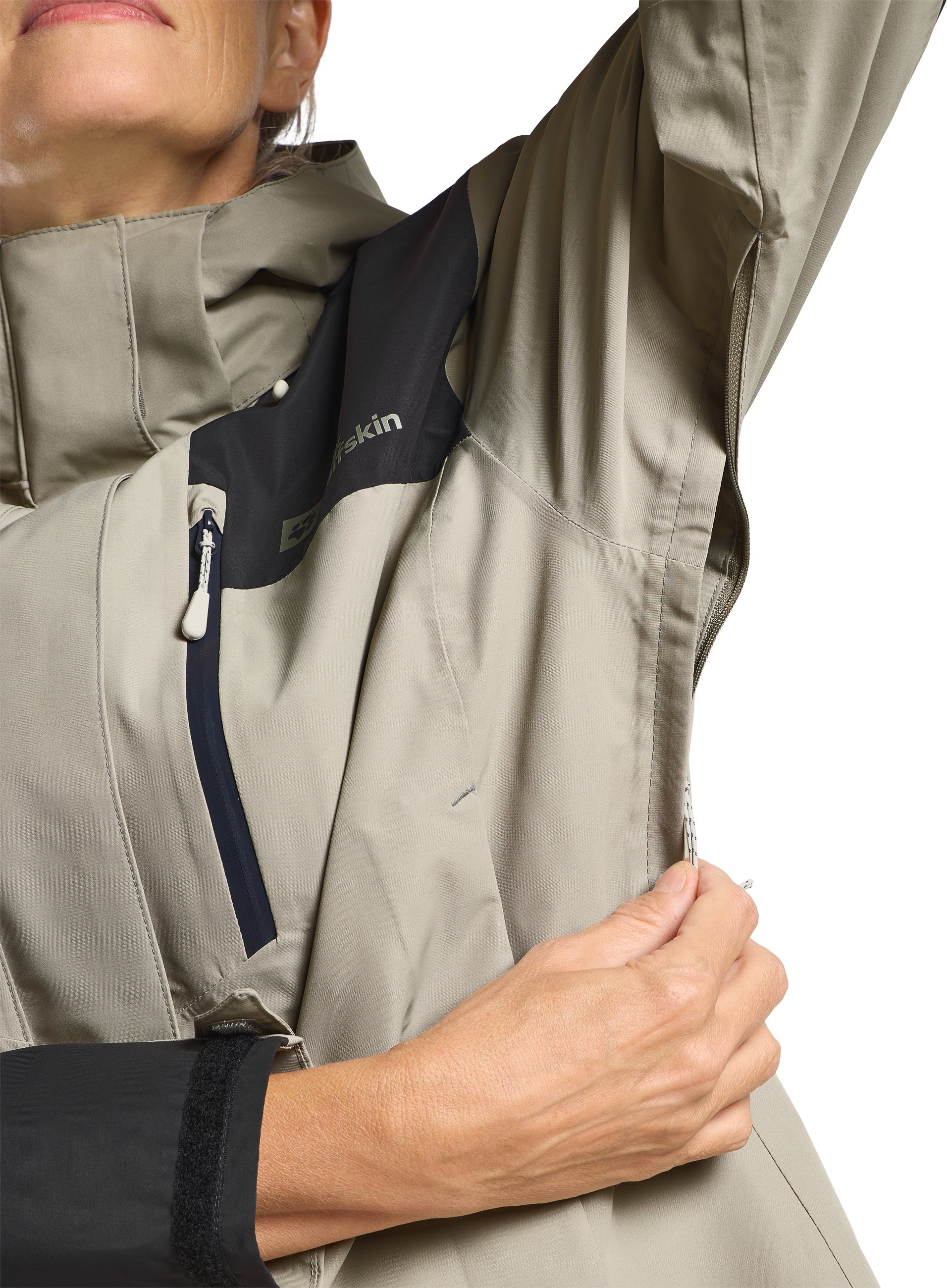 Jack Wolfskin Outdoorjacke »JASPER 2L JKT W«, mit Kapuze