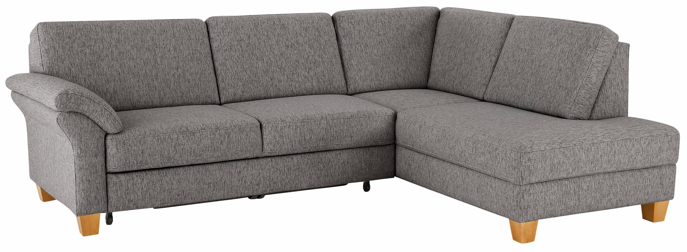 OTTO home Ecksofa "Borkum L-Form, B: 249 cm - OTTO. Verlässliche Qualität." optional mit Schlaffunktion, Eckcouch mit Federkern
