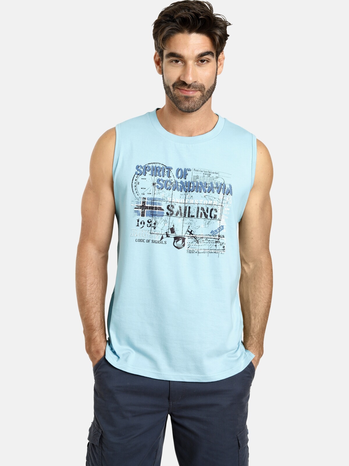 Jan Vanderstorm Tanktop "Doppelpack Tanktop LENNY"