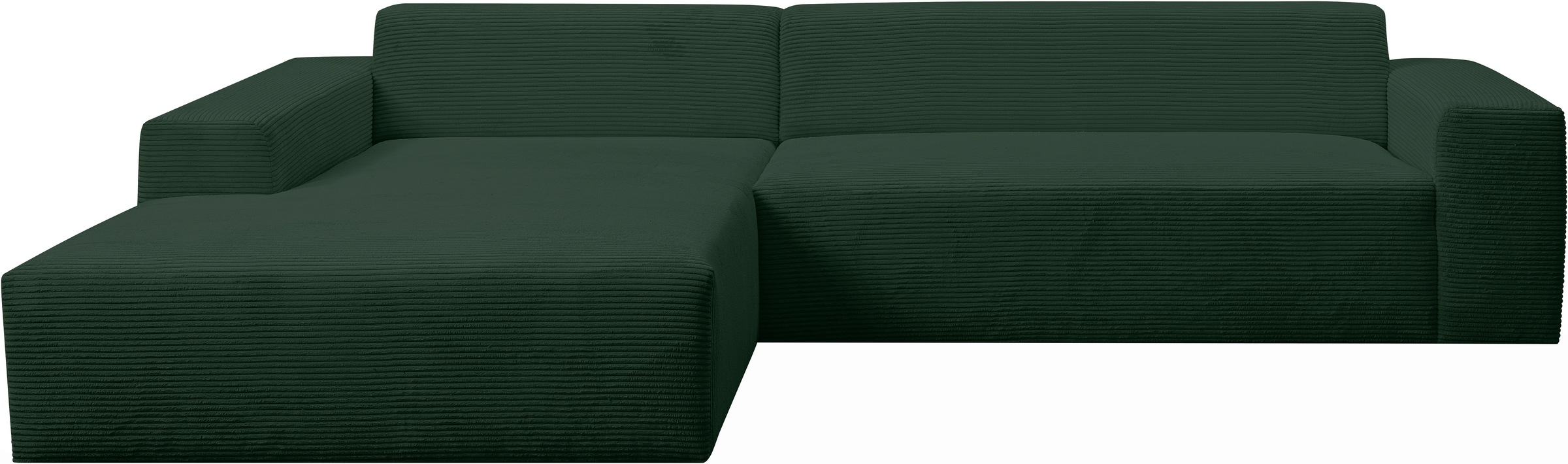 WERK2 Ecksofa »Zeus-XL, Mega-Sofa mit großer Sitztiefe, Stellmaße 311cm x 210cm«, Curvy Trend Garnitur mit urbaner Optik, bequem, Big-Sofa, L-Form