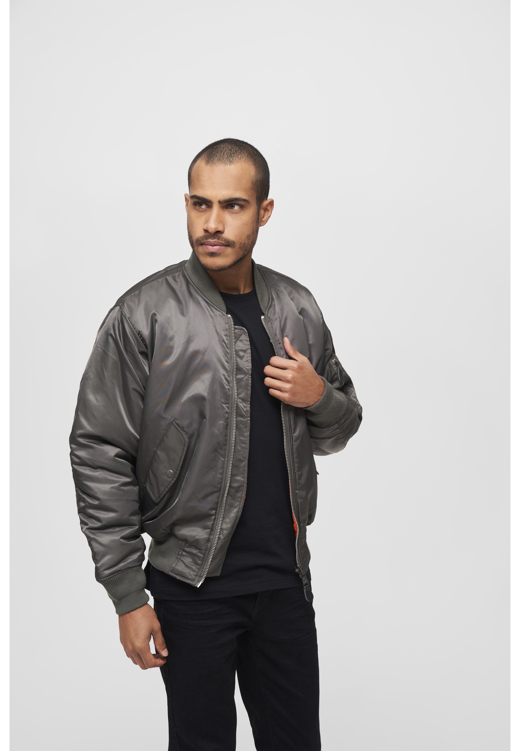 Brandit Anorak »Brandit Herren MA1 Bomber Jacket« 1 Stk. tlg. ohne Kapuze