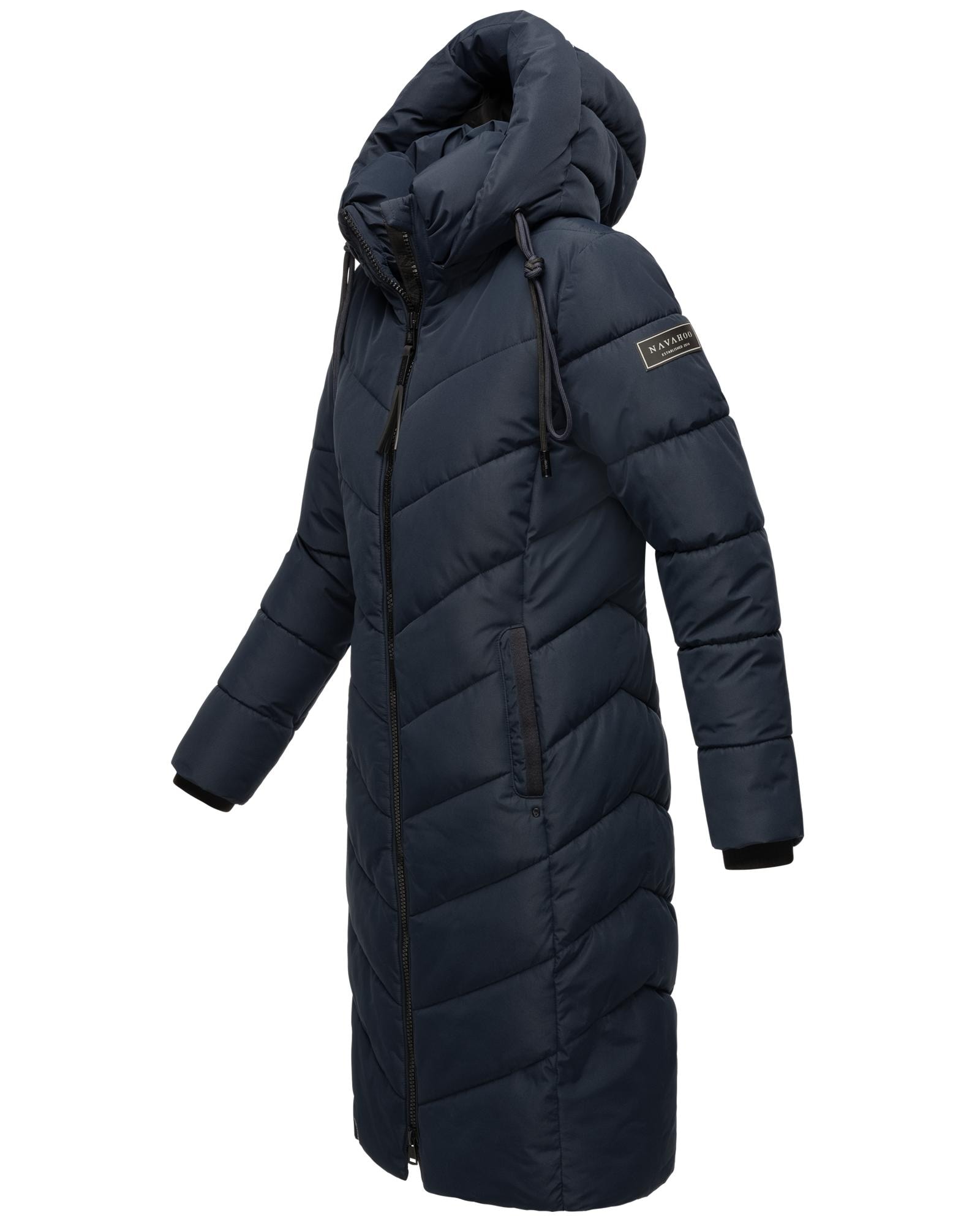 Navahoo Steppmantel »Sahnekatzii XIV«, Schicker Wintermantel mit kuschlig warm wattiertem Kragen