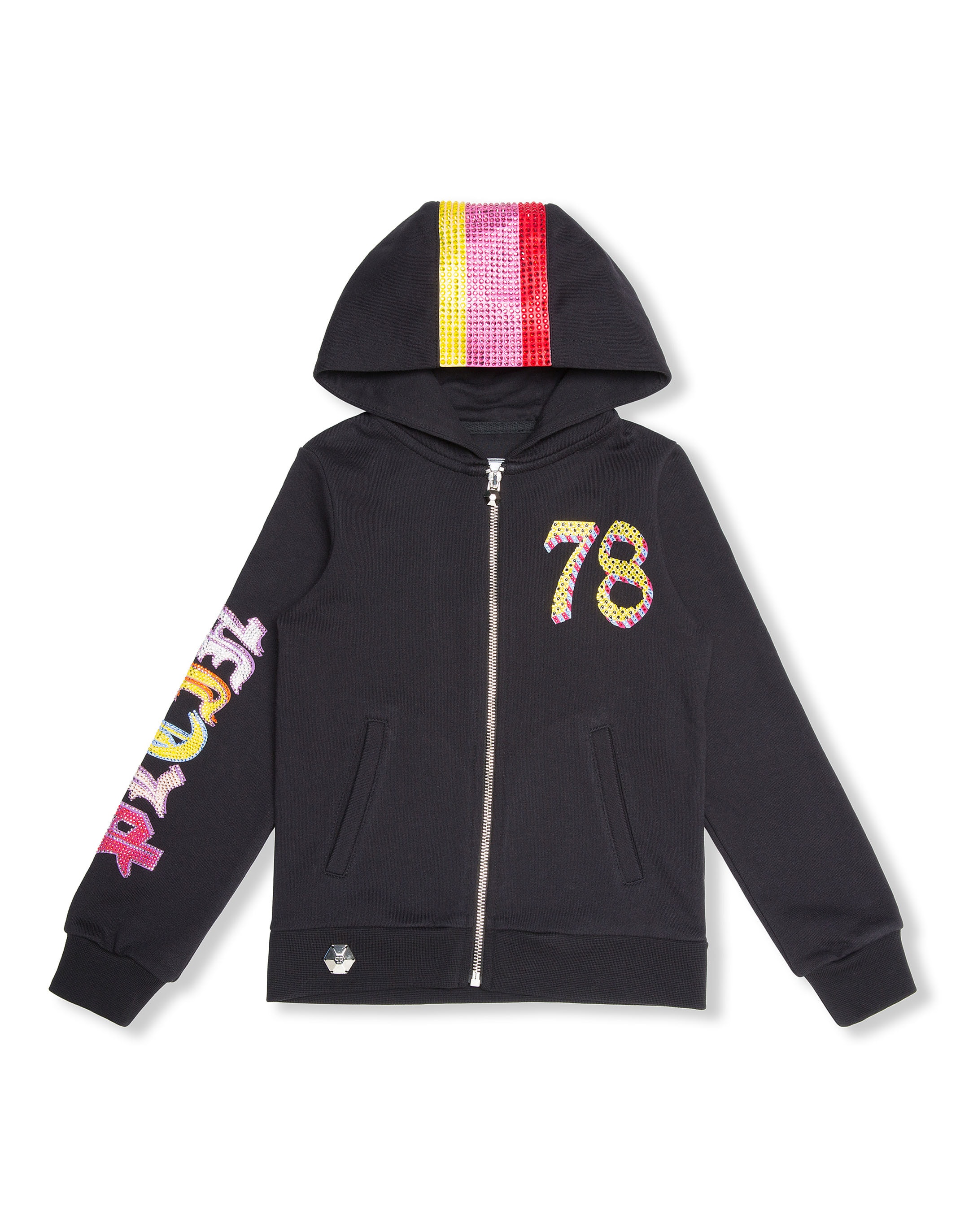 PHILIPP PLEIN Kapuzensweatjacke "Kapuzen-Sweatjacke"